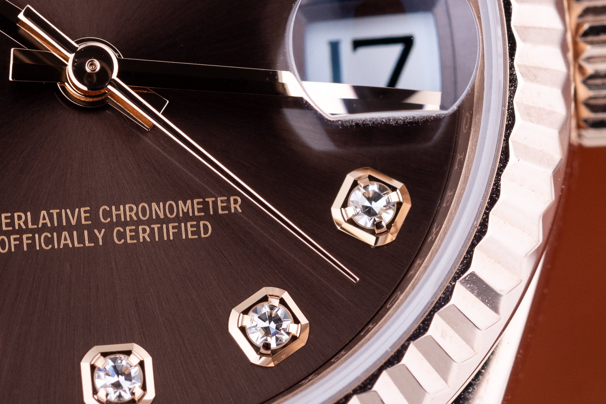 Rolex Midsize DateJust 31mm | REF. 278275 | Chocolate Diamond Dial | Box & Papers | 18k Rose Gold | 2021