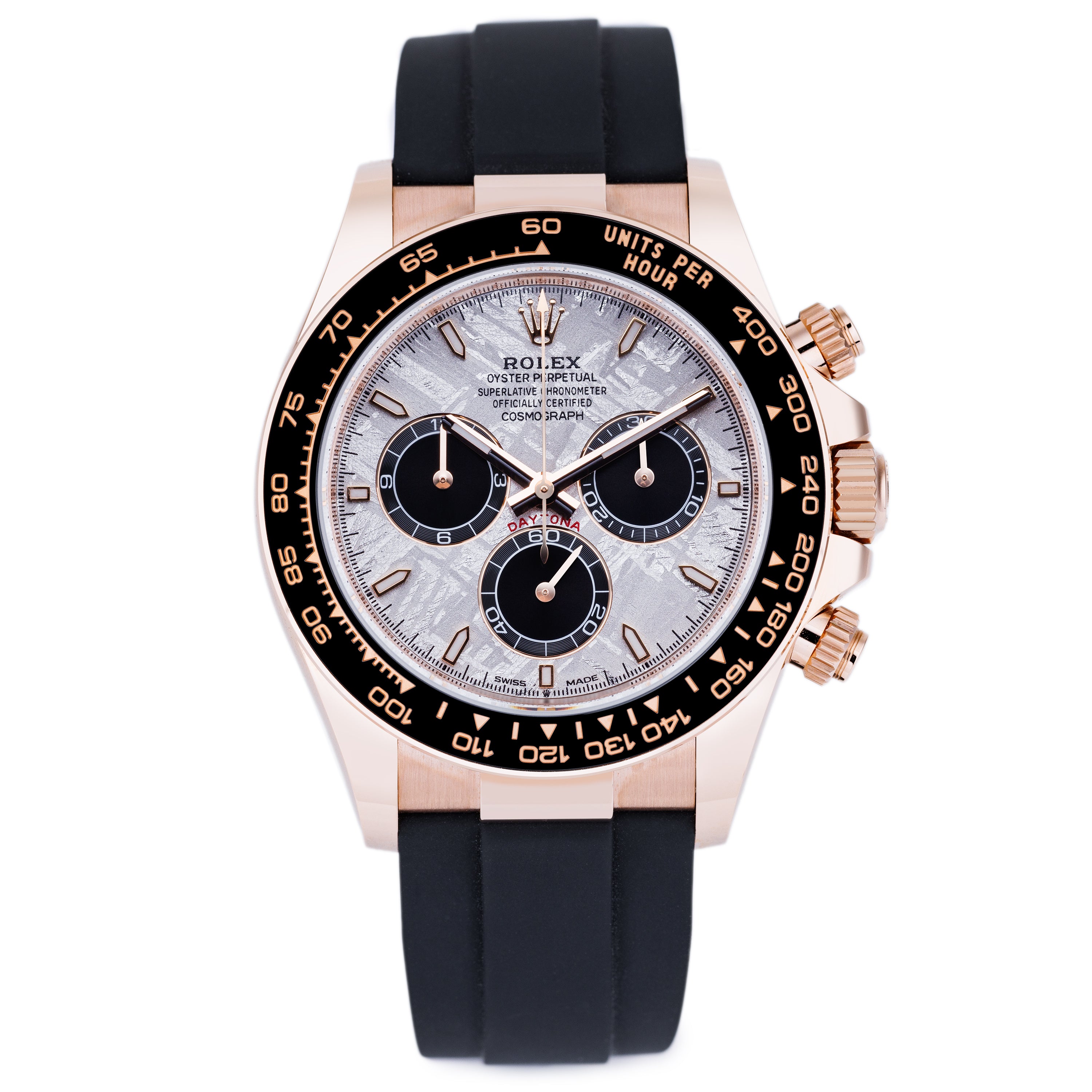 Unworn Rolex Daytona | REF. 126515LN | Meteorite Dial | 18k Rose Gold | Box & Papers | 2025