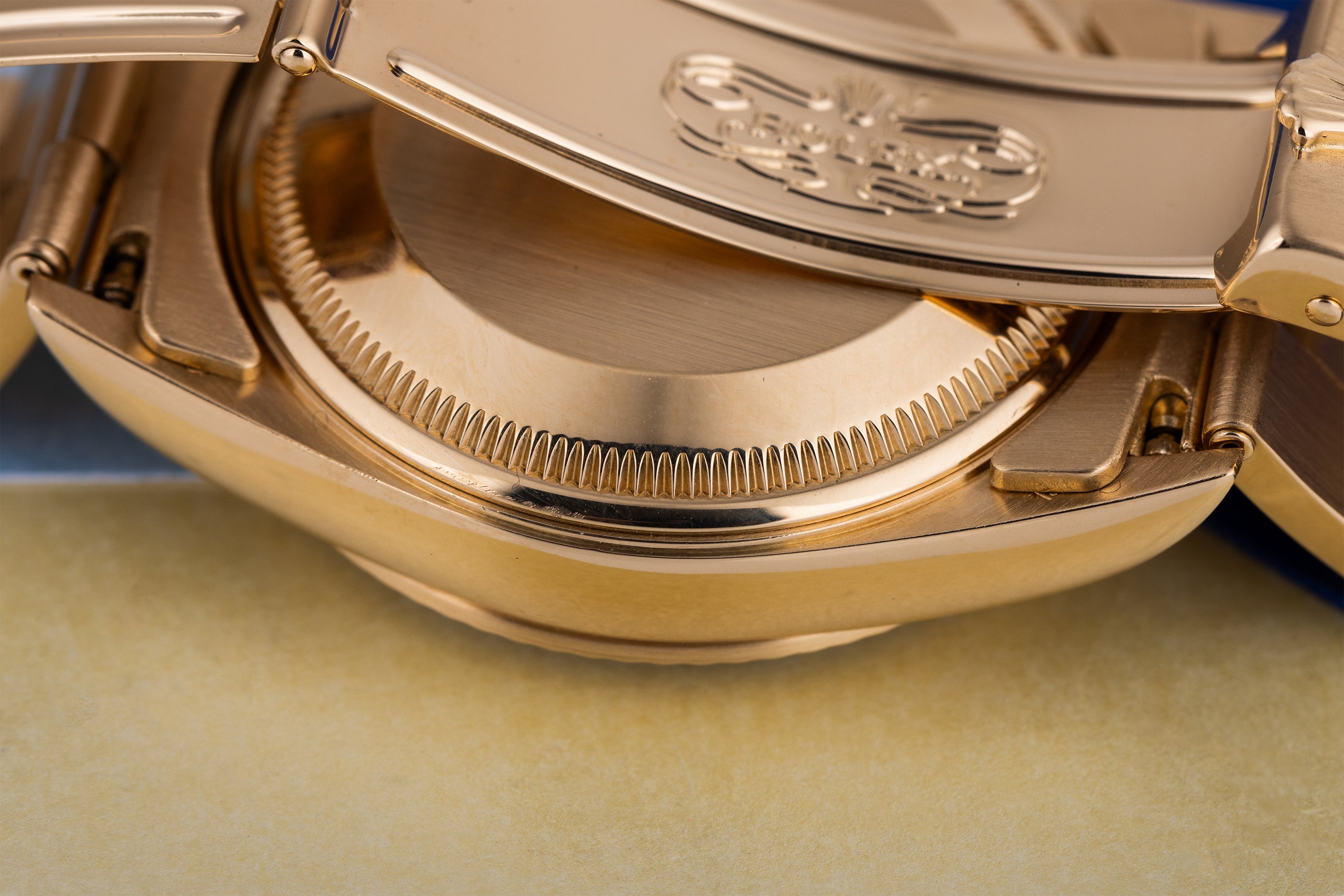 Rolex Date | REF. 15238 | 18k Yellow Gold | Blue Dial