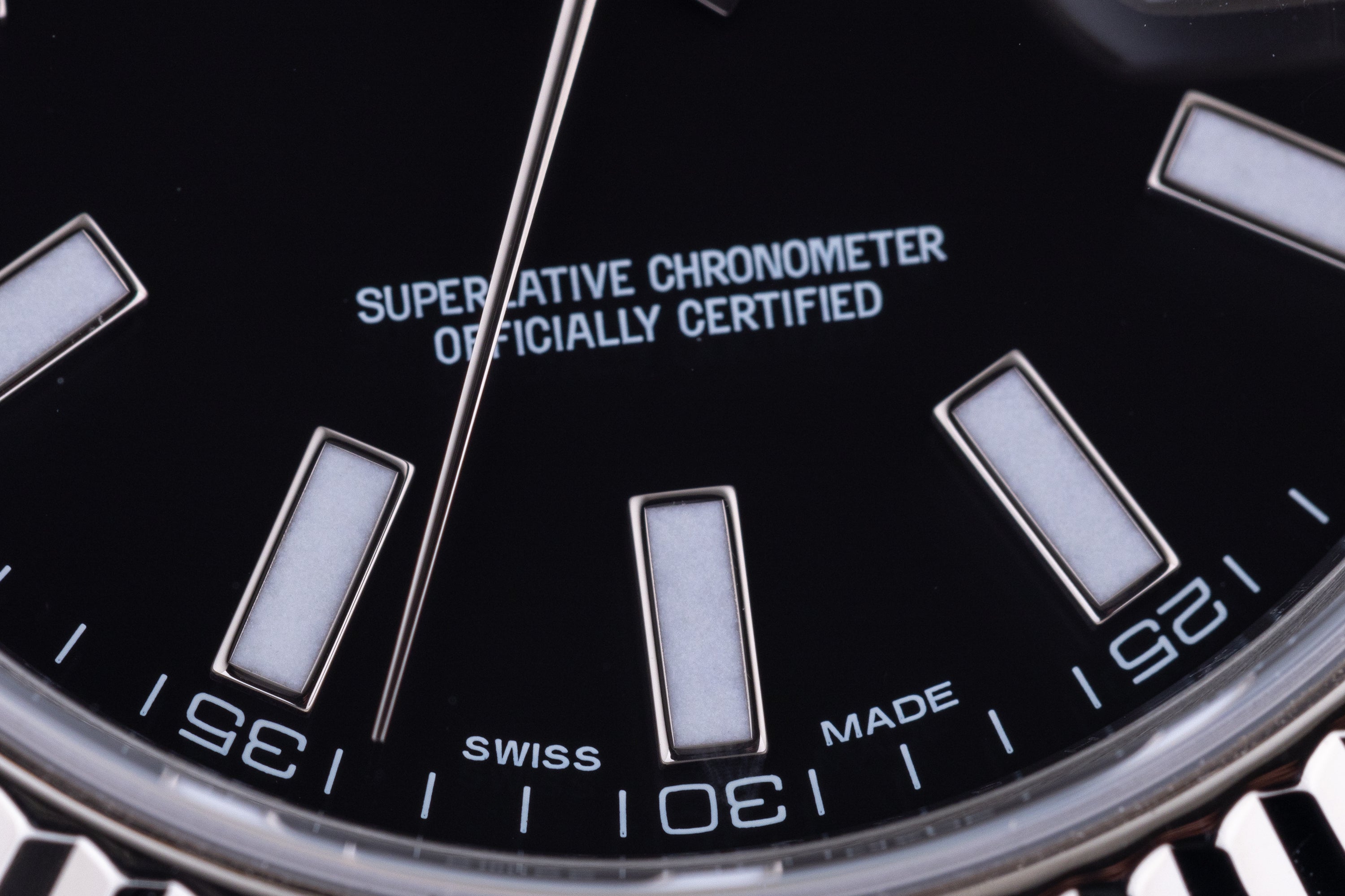 Rolex DateJust 41mm | REF. 116334 | Black Dial | Box & Papers | 2015 | Stainless Steel & 18k White Gold Bezel