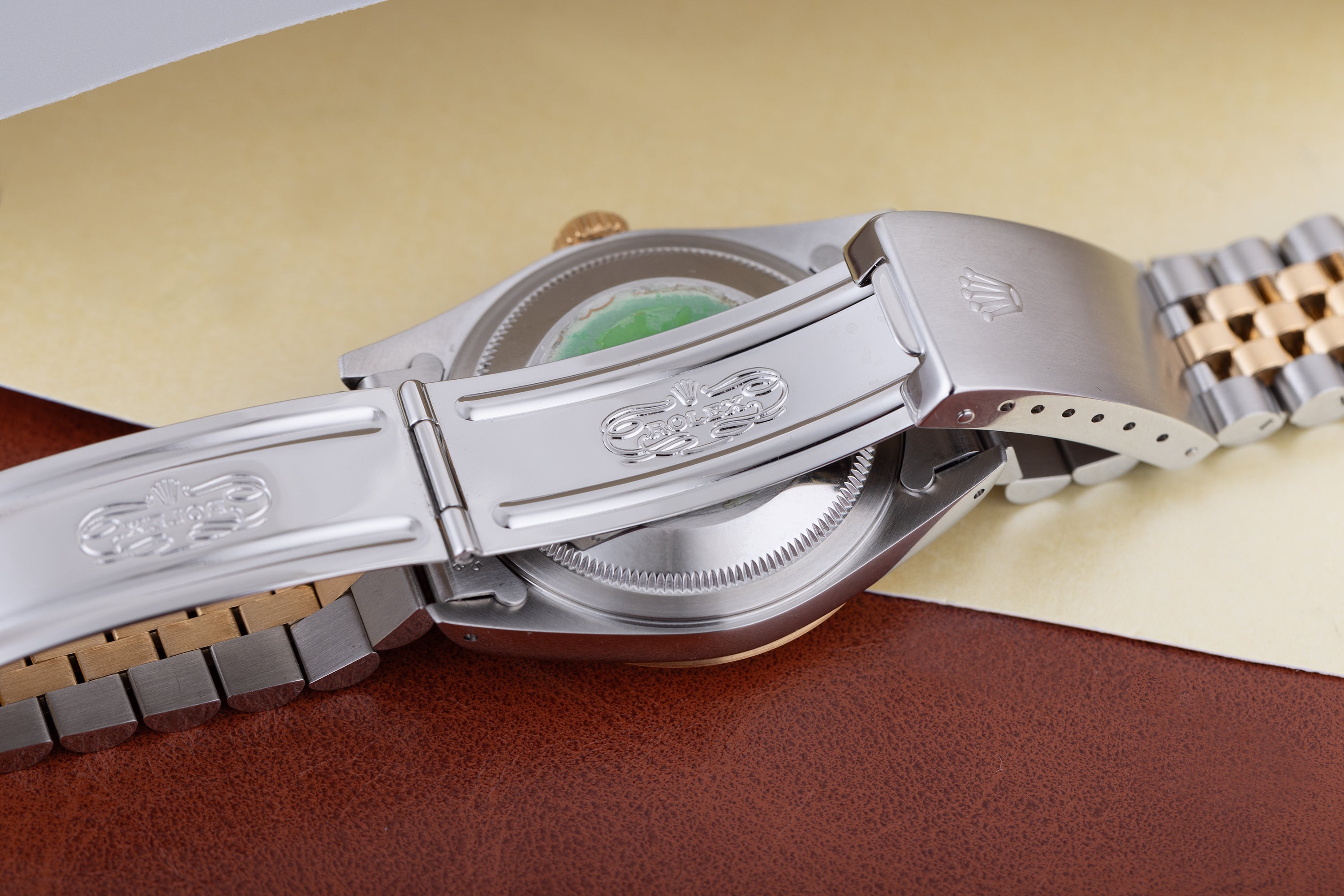 Rolex DateJust 36mm | REF. 16233 | Blue Dégradé Diamond Dial | Stainless Steel & 18k Yellow Gold | 1988