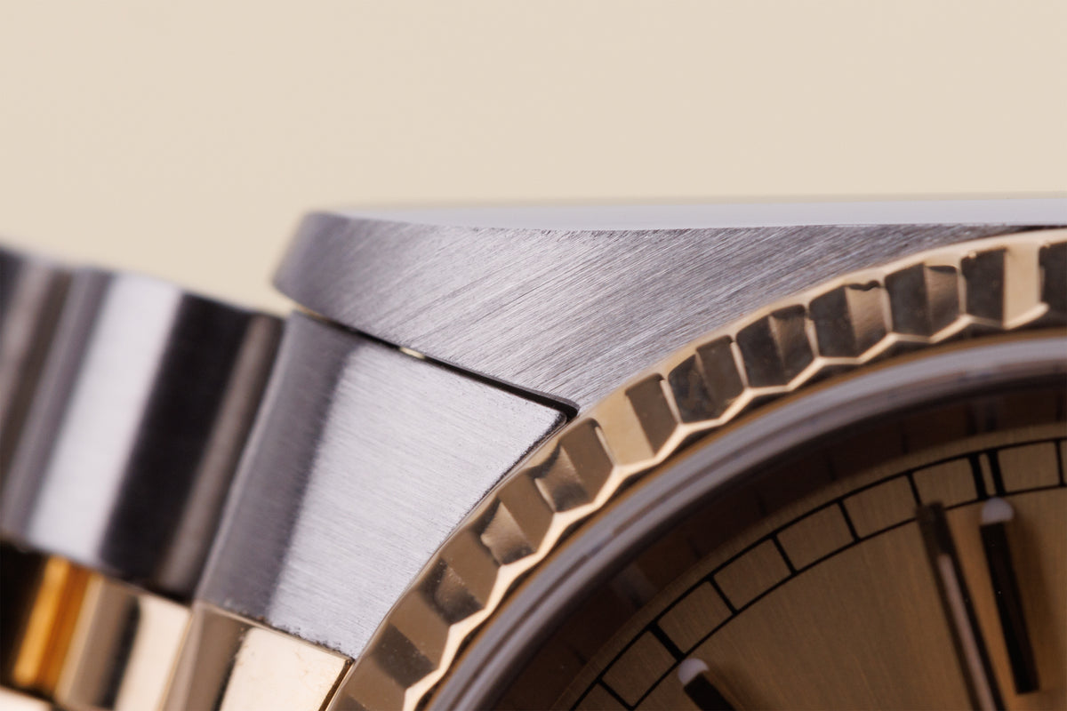Rolex DateJust | REF. 16233 | Gold Dial | 36mm | Stainless Steel & 18k Yellow Gold | 1990