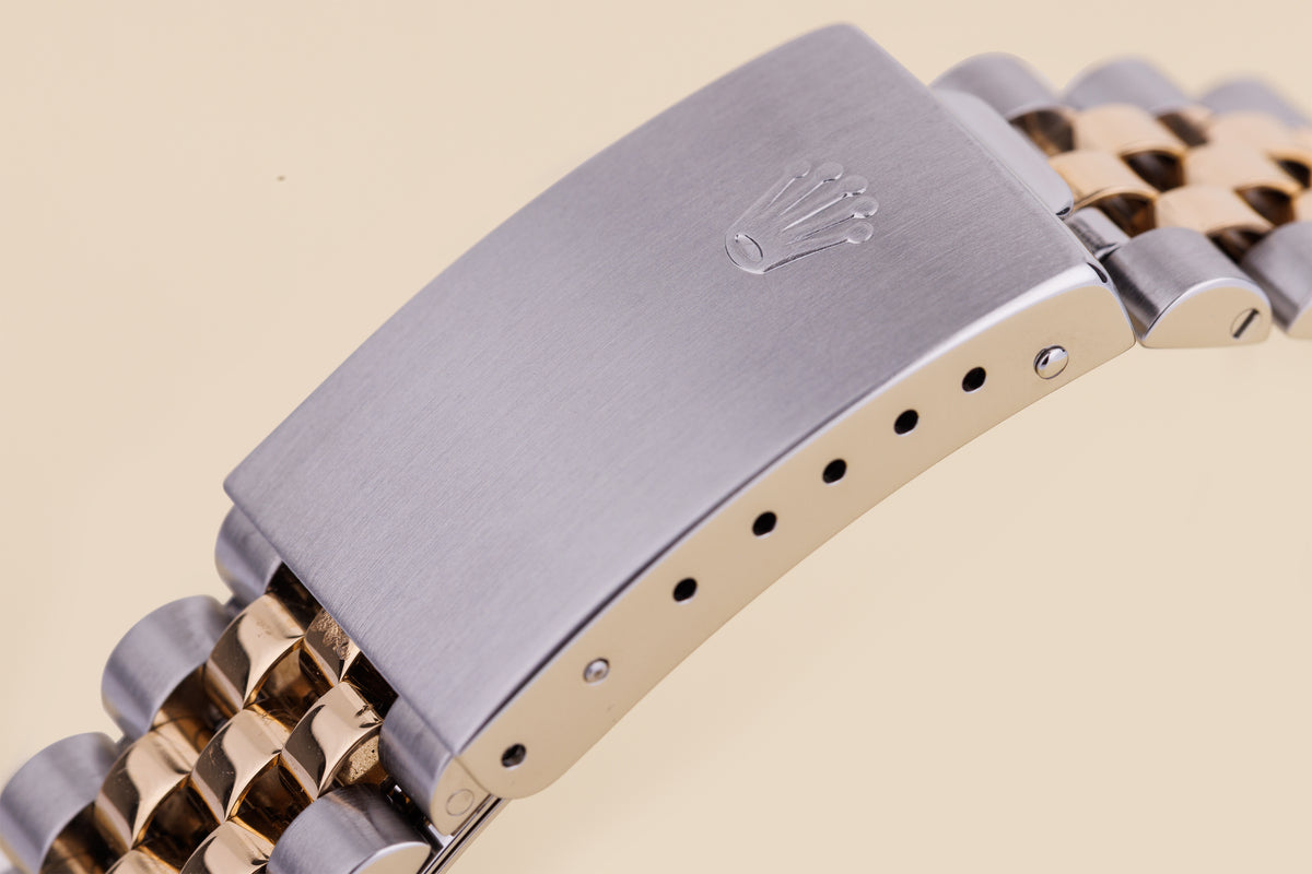 Rolex DateJust | REF. 16233 | Gold Dial | 36mm | Stainless Steel & 18k Yellow Gold | 1990