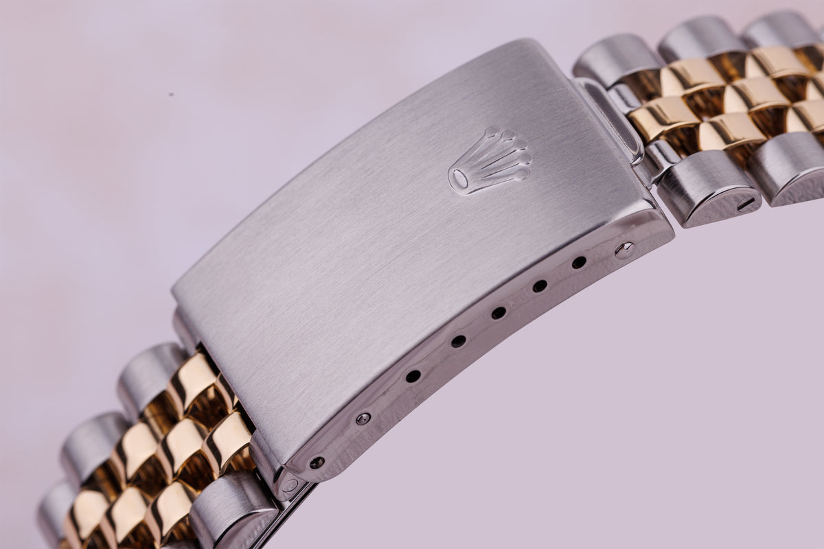 Rolex DateJust 36mm | REF. 16233 | White Roman Numeral Dial | Stainless Steel & 18k Yellow Gold | Box & Papers | 2003