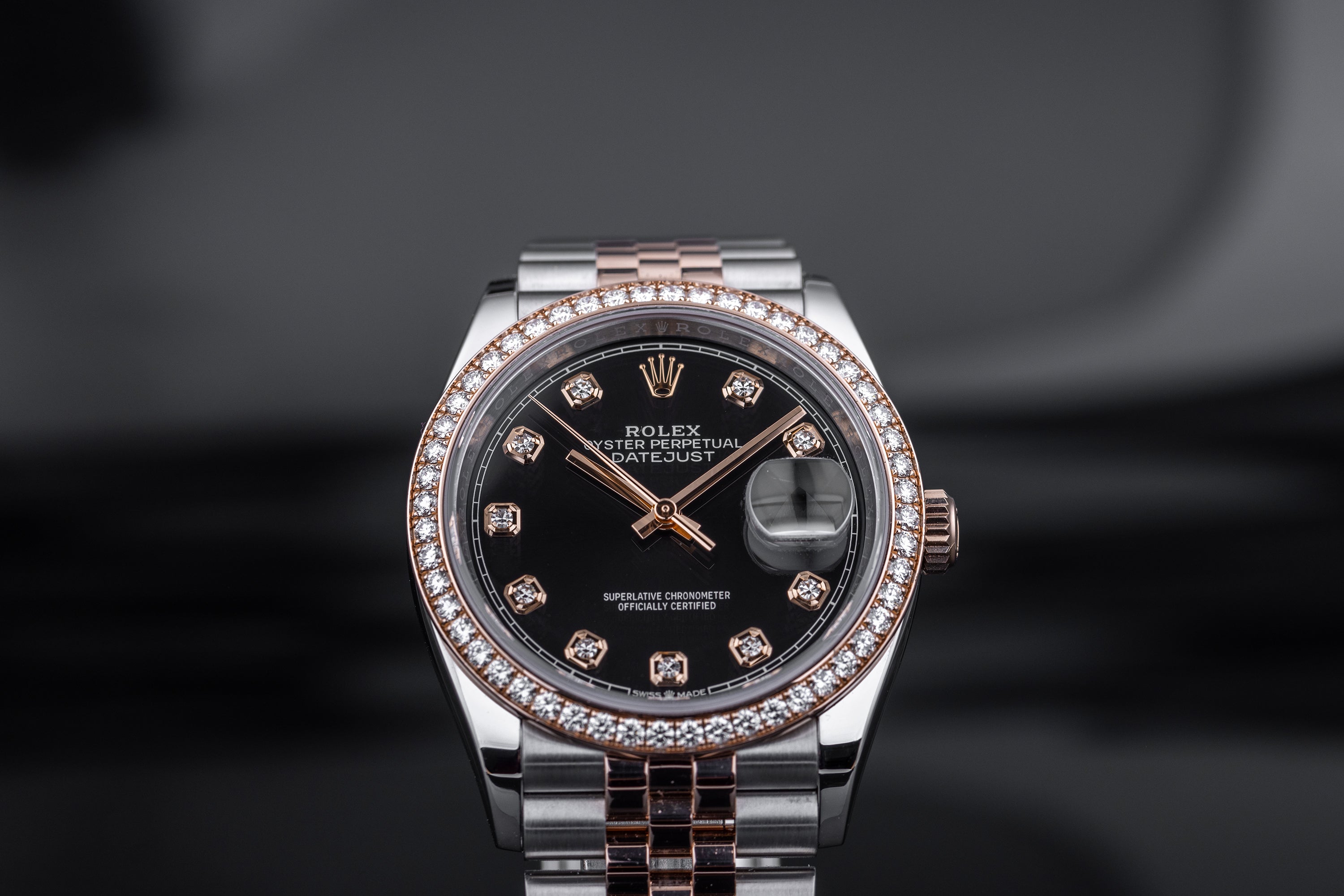 Rolex DateJust 36 | REF. 126281RBR | Box & Papers | 2020 | Stainless Steel & 18k Rose Gold