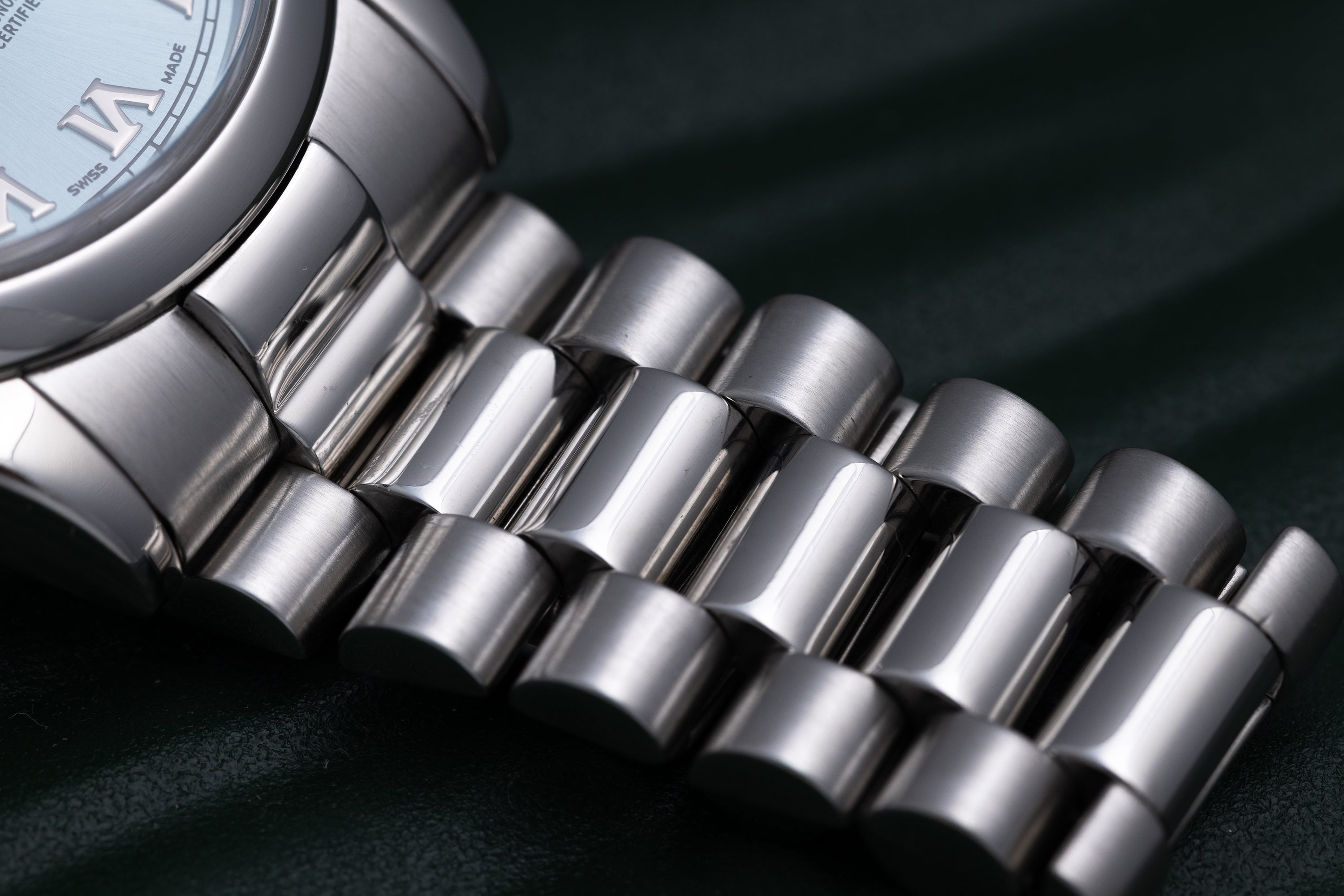 Rolex Day-Date | REF. 118206 | Ice Blue Dial | Platinum | Box & Papers + Rolex Service Papers | 36mm