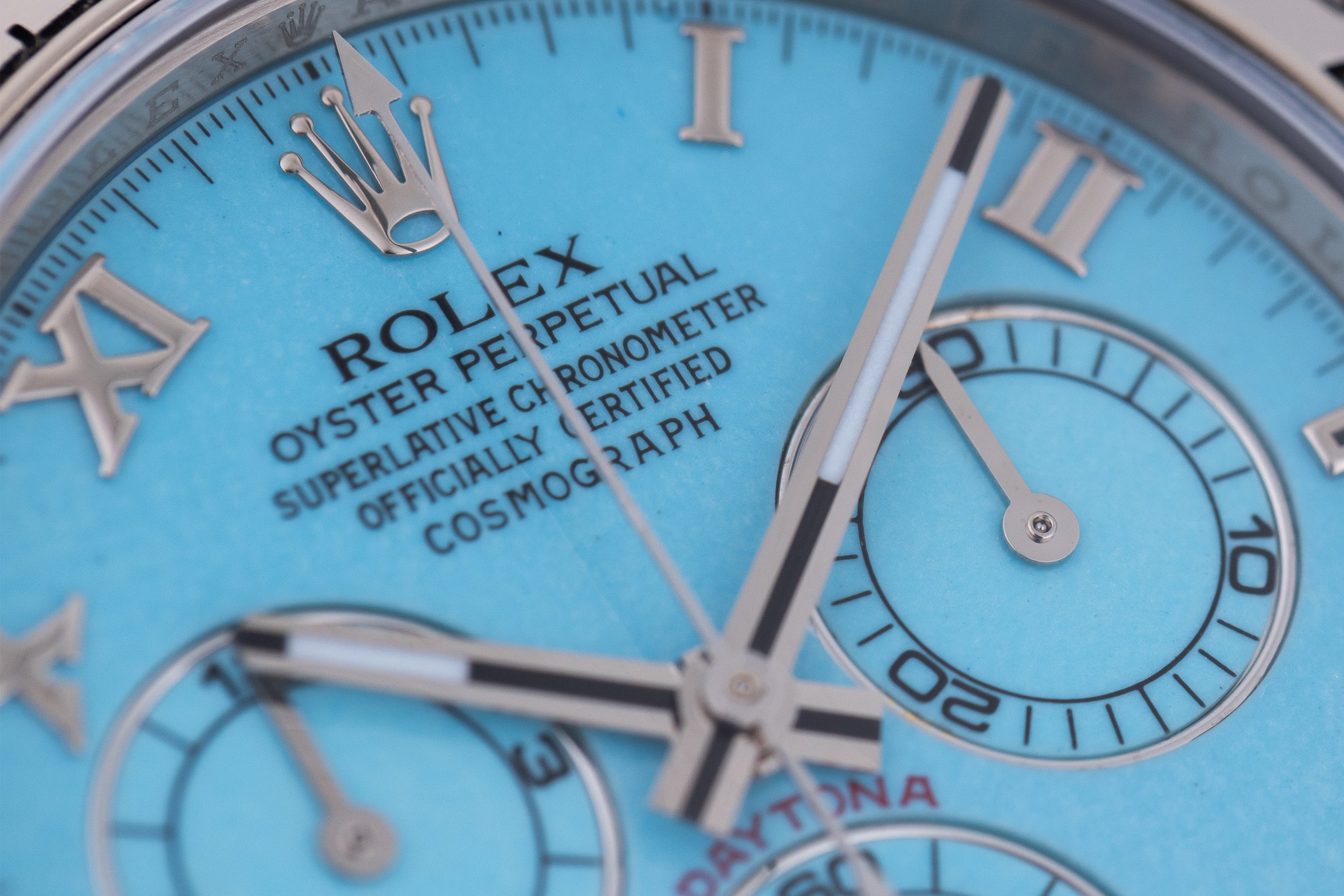 Rare Rolex Daytona Beach Blue Turquoise | REF. 116509 | 18k White Gold | 2007