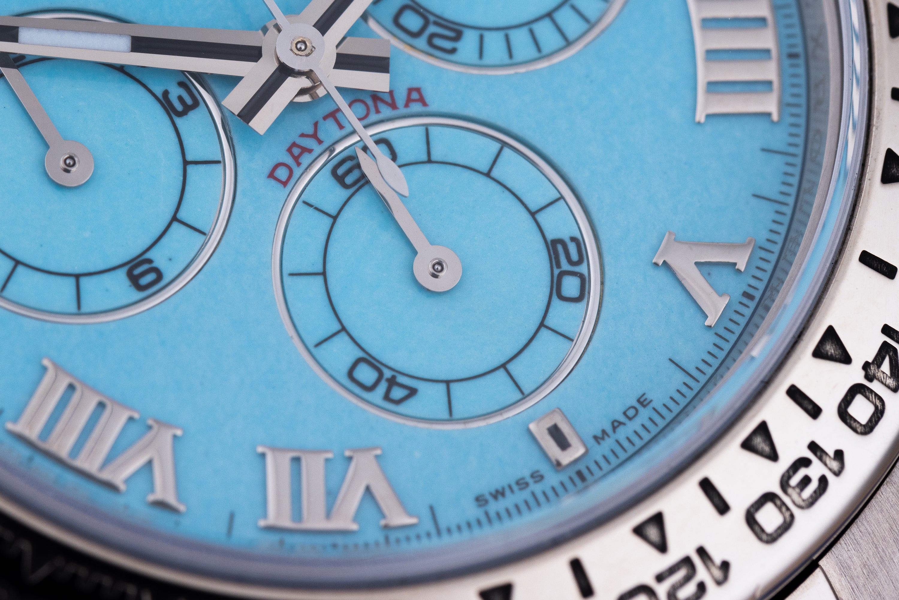 Rare Rolex Daytona Beach Blue Turquoise | REF. 116509 | 18k White Gold | 2007