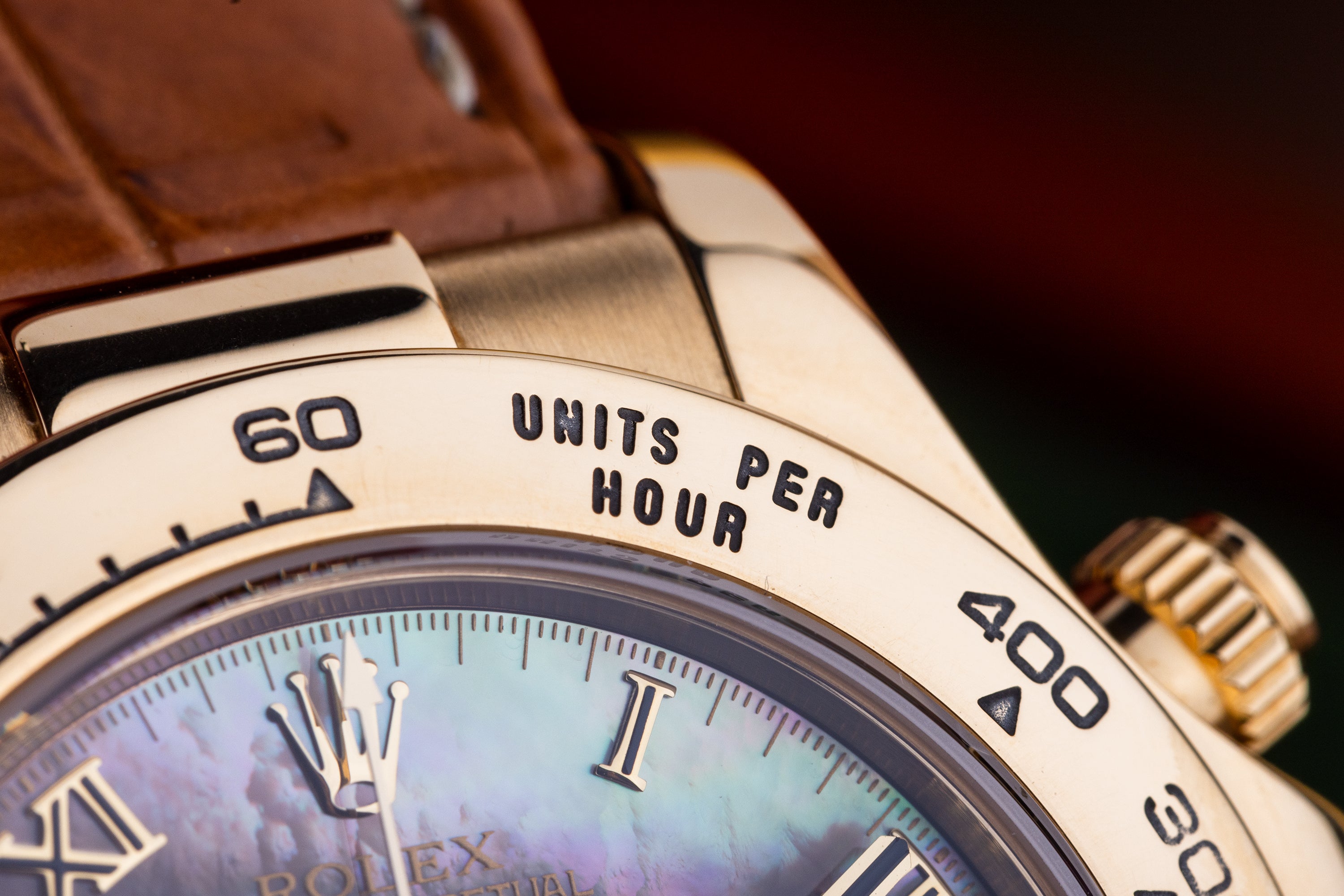 Rolex Daytona | REF. 116518 | Black Mother of Pearl Dial | Box & Papers | 18k Yellow Gold