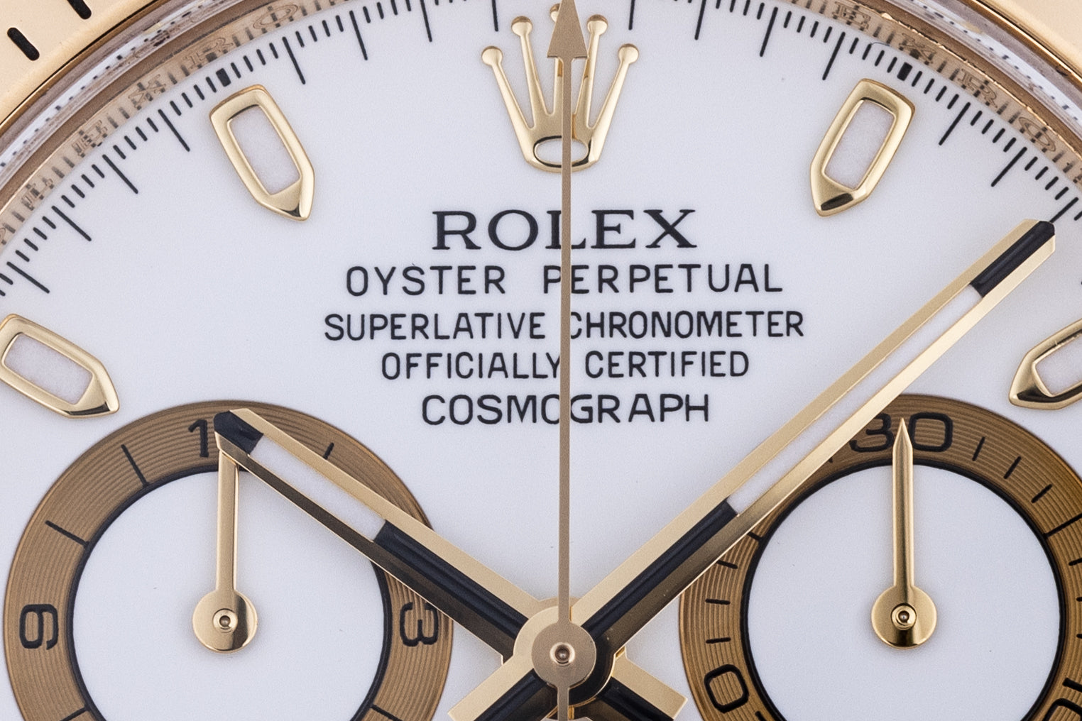 Rolex Daytona | REF. 116528 | White 'APH' Dial | Box & Papers | 2012 | 18k Yellow Gold