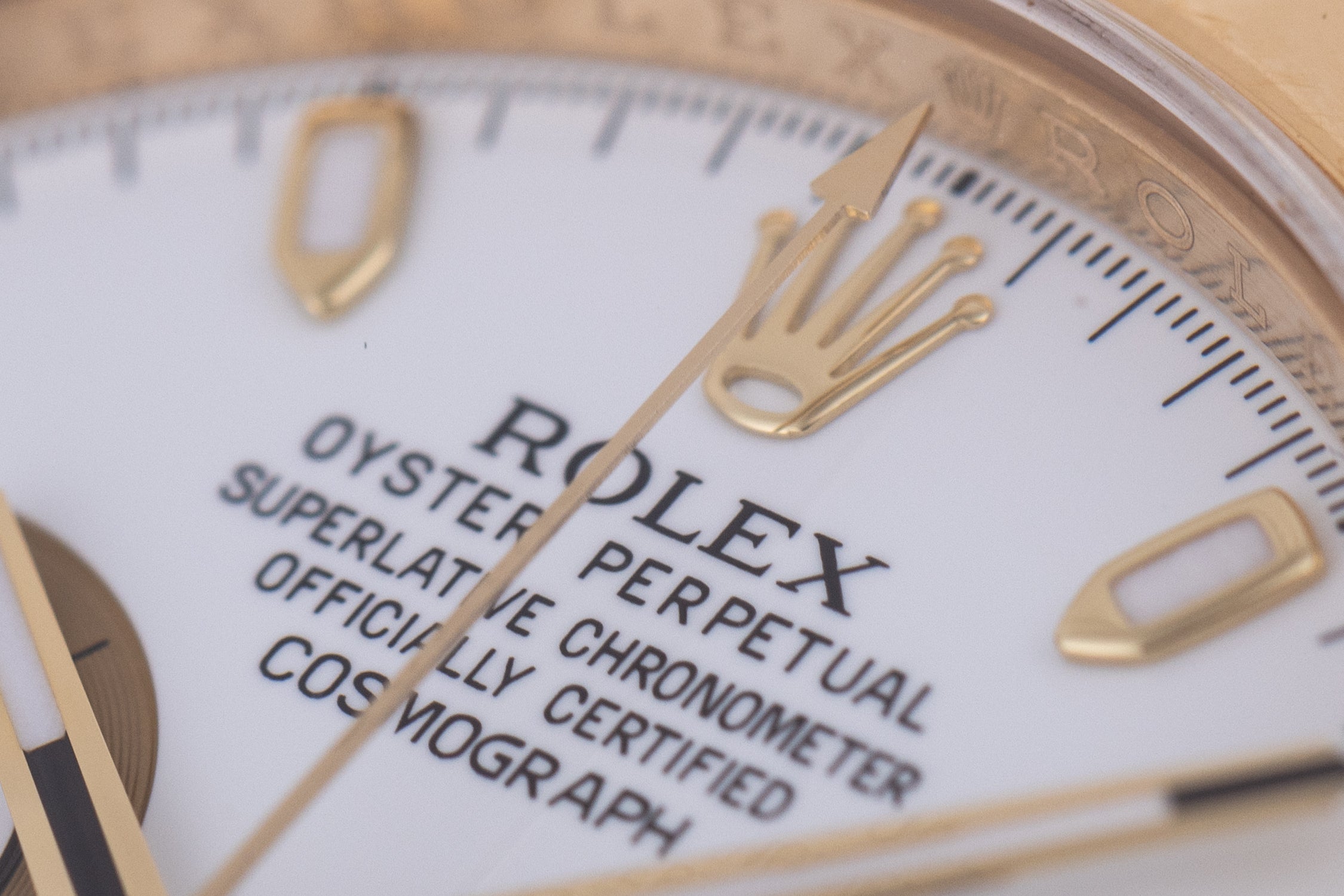 Rolex Daytona | REF. 116528 | White 'APH' Dial | Box & Papers | 2012 | 18k Yellow Gold