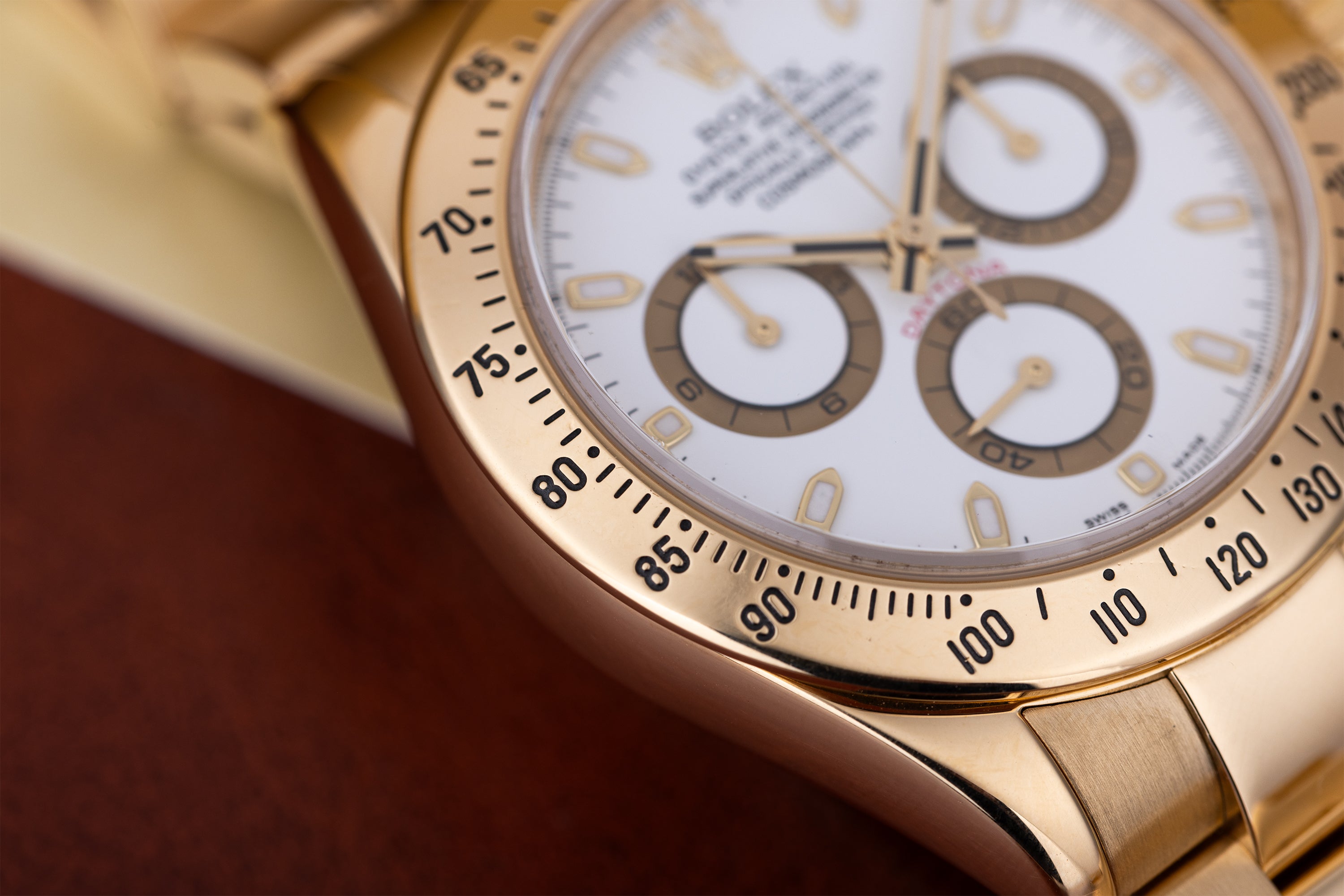 Rolex Daytona | REF. 116528 | White 'APH' Dial | Box & Papers | 2012 | 18k Yellow Gold