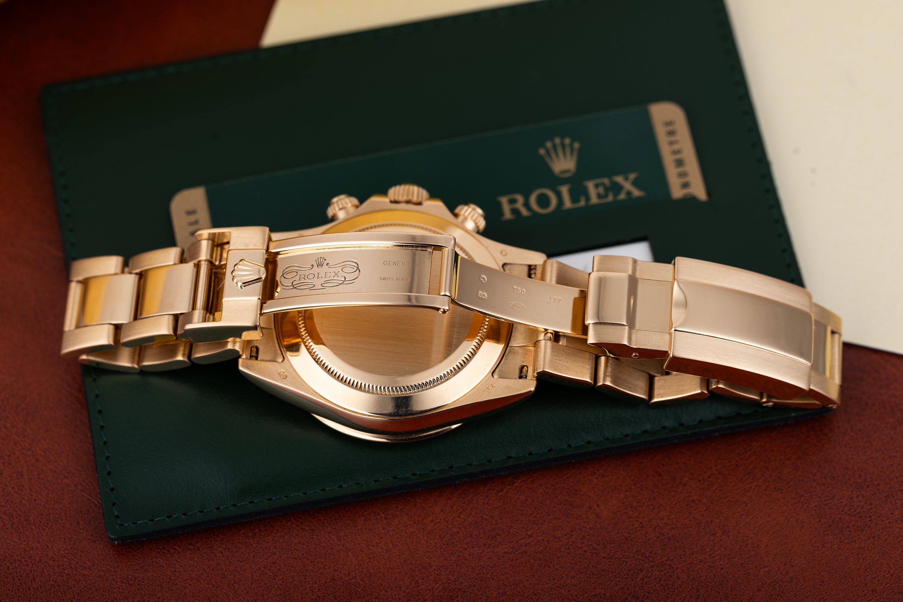 Rolex Daytona | REF. 116528 | White 'APH' Dial | Box & Papers | 2012 | 18k Yellow Gold