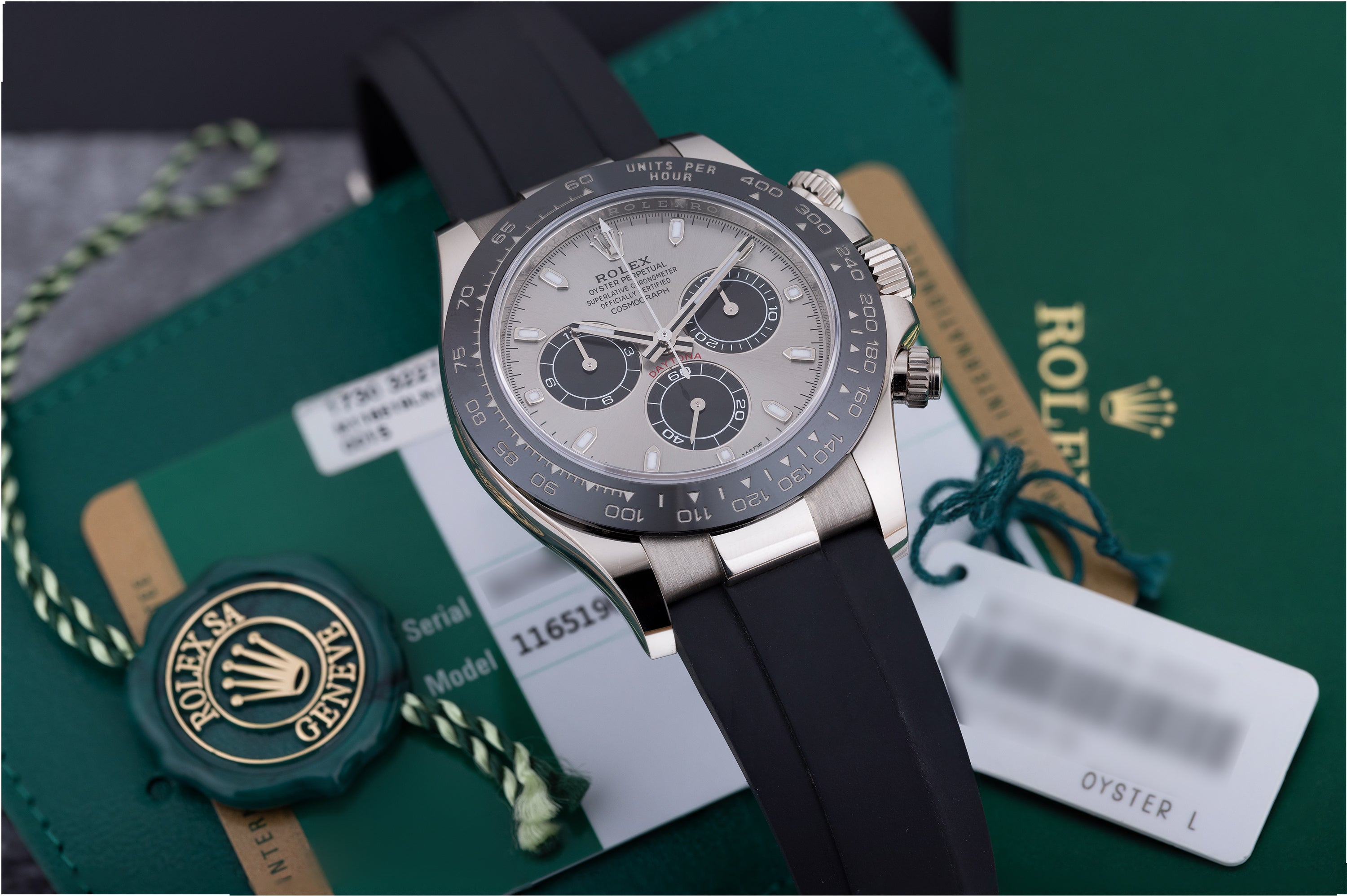 Rolex Daytona | REF. 116519LN | Grey 'Ghost' Dial | Box & Papers | 2019 | 18k White Gold