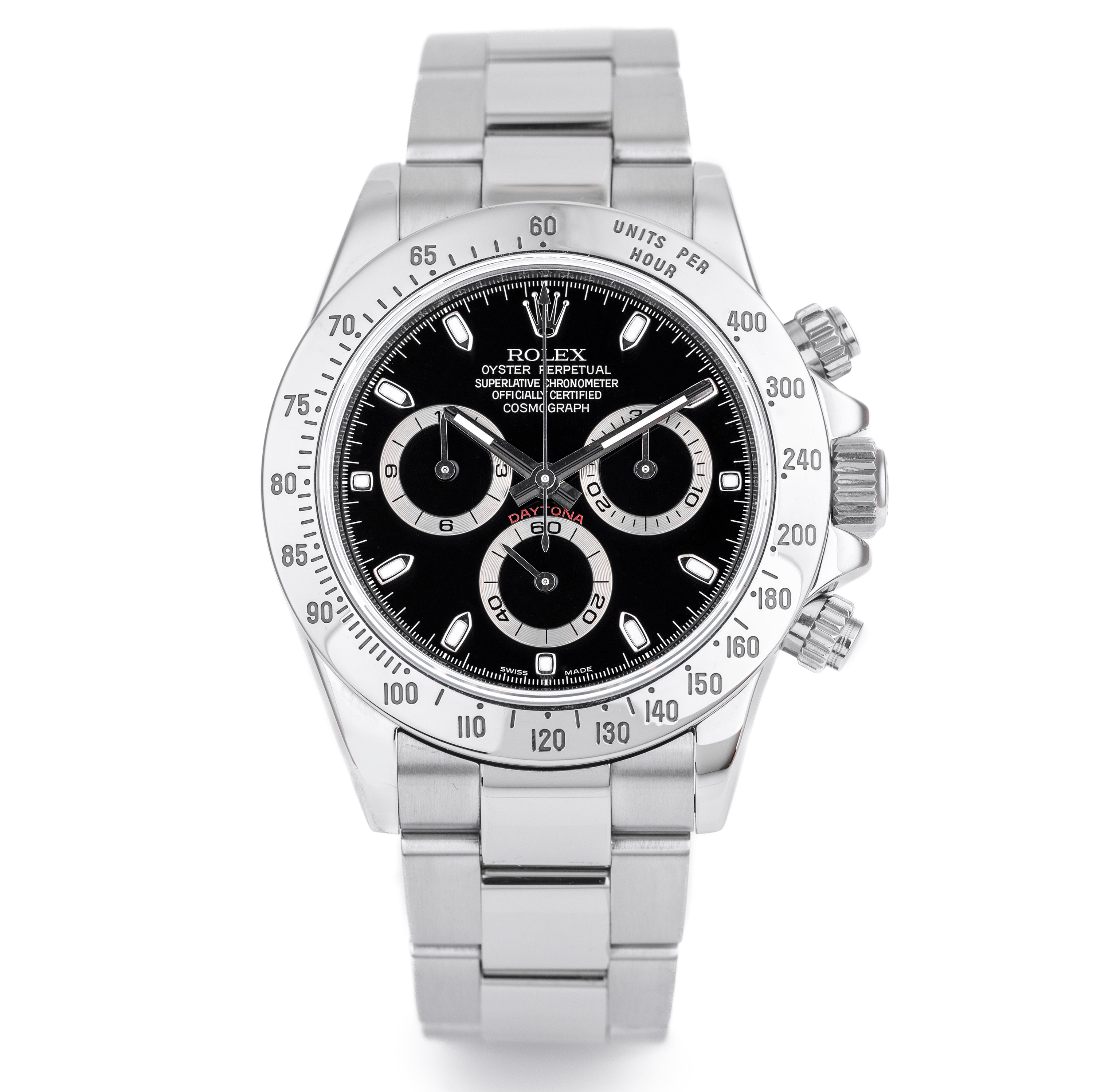 Rolex Daytona | REF. 116520 | Black Dial | 2009 | Box & Papers | Stainless Steel