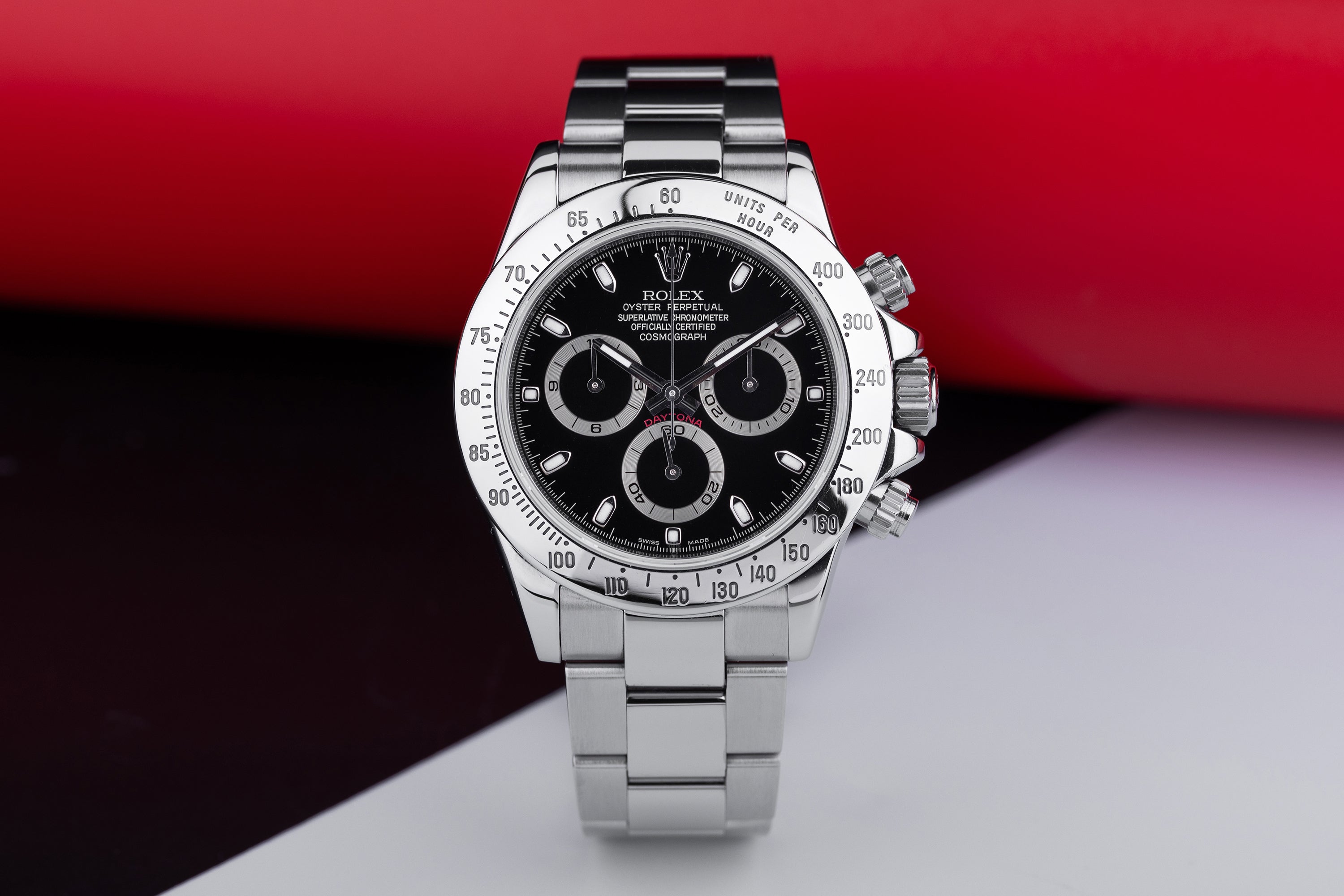 Rolex Daytona | REF. 116520 | Black Dial | 2009 | Box & Papers | Stainless Steel