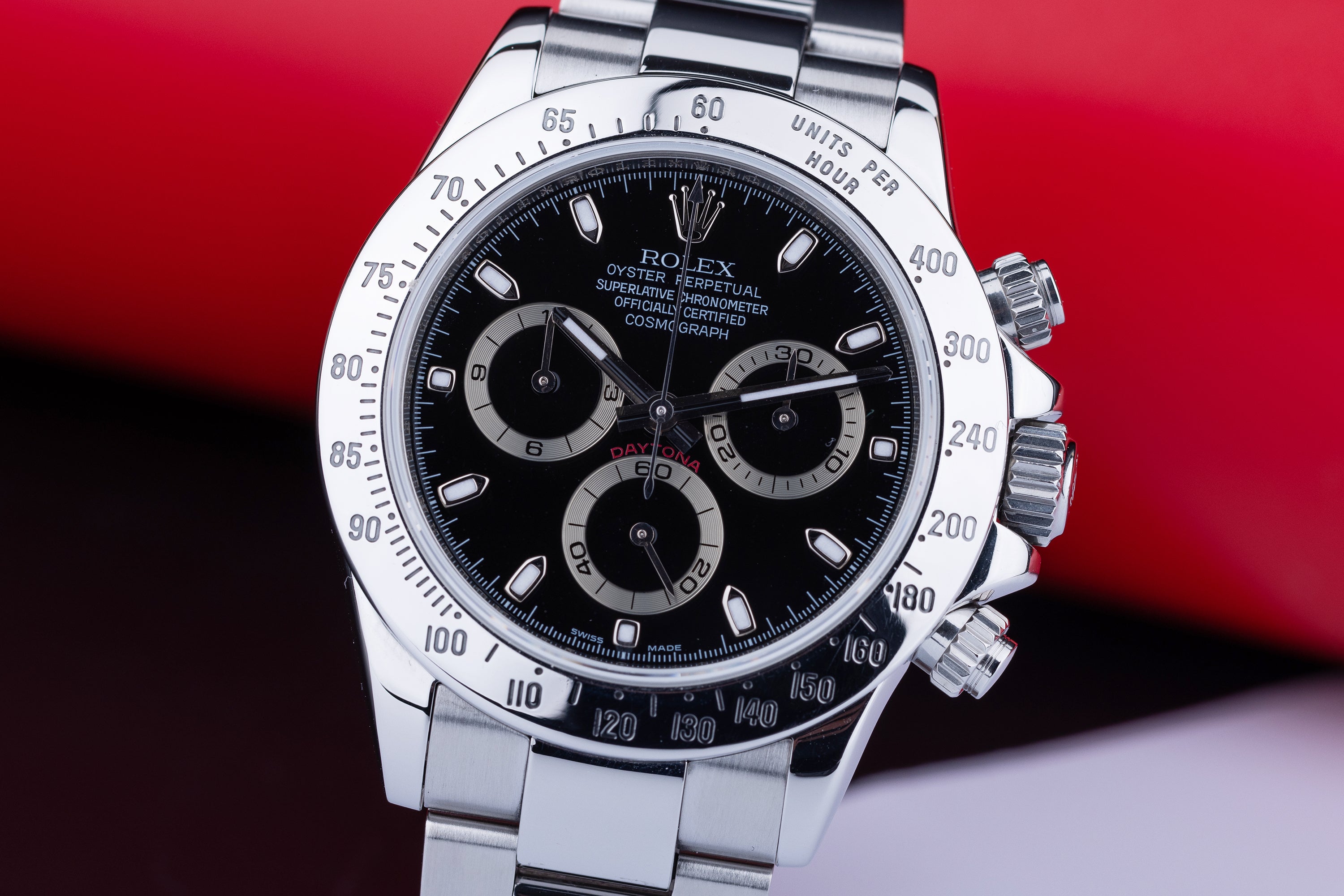 Rolex Daytona | REF. 116520 | Black Dial | 2009 | Box & Papers | Stainless Steel