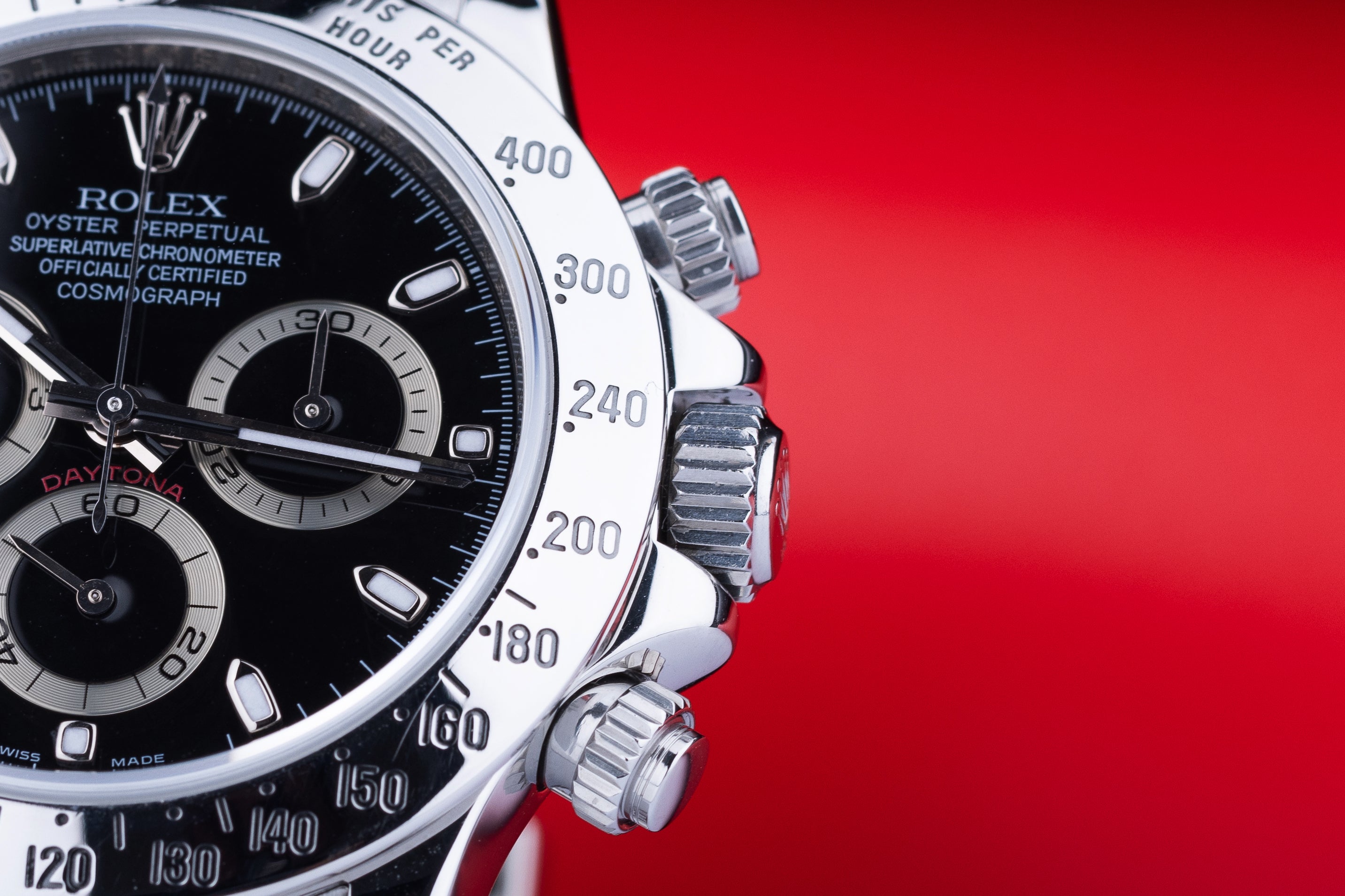 Rolex Daytona | REF. 116520 | Black Dial | 2009 | Box & Papers | Stainless Steel