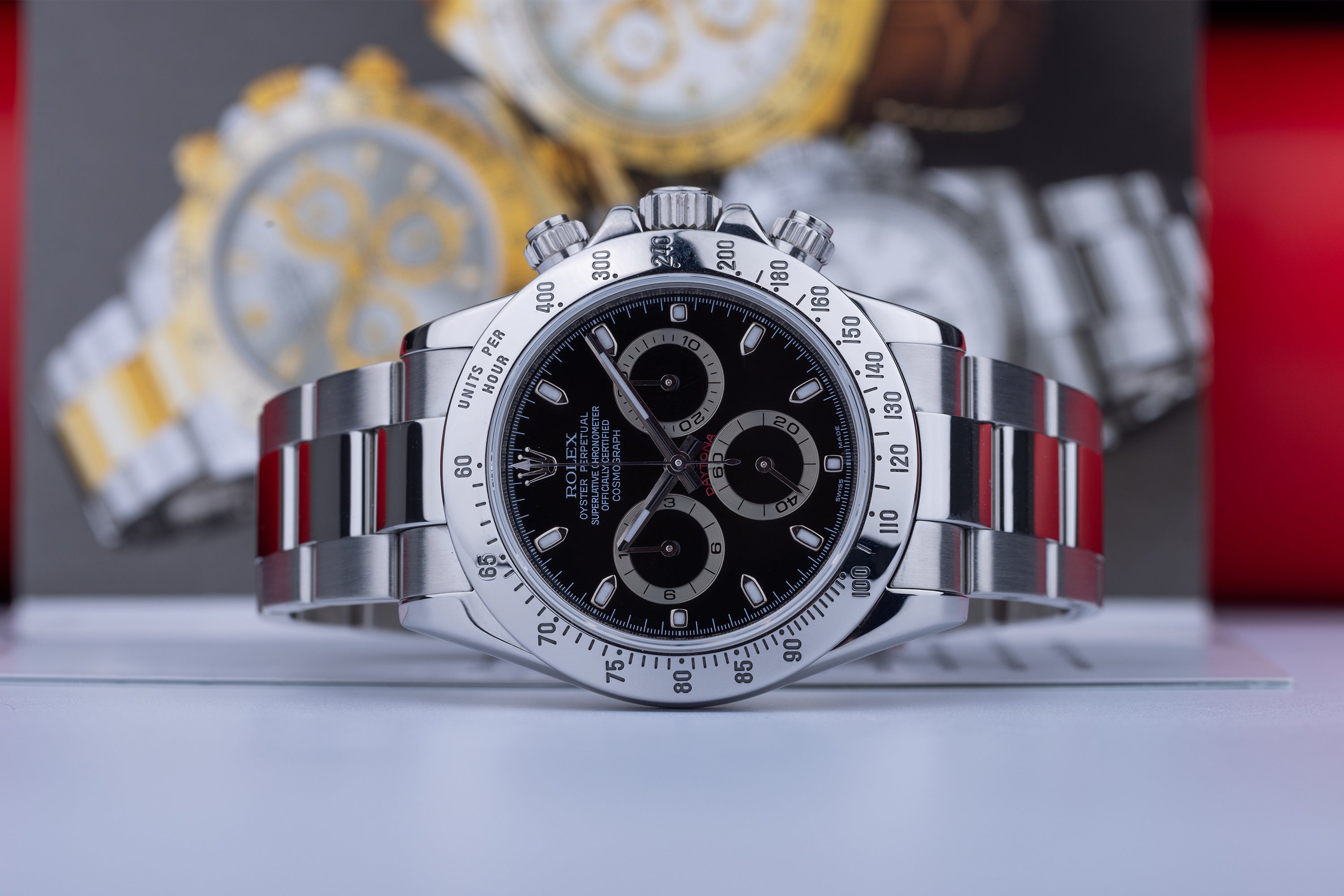 Rolex Daytona | REF. 116520 | Black Dial | 2009 | Box & Papers | Stainless Steel