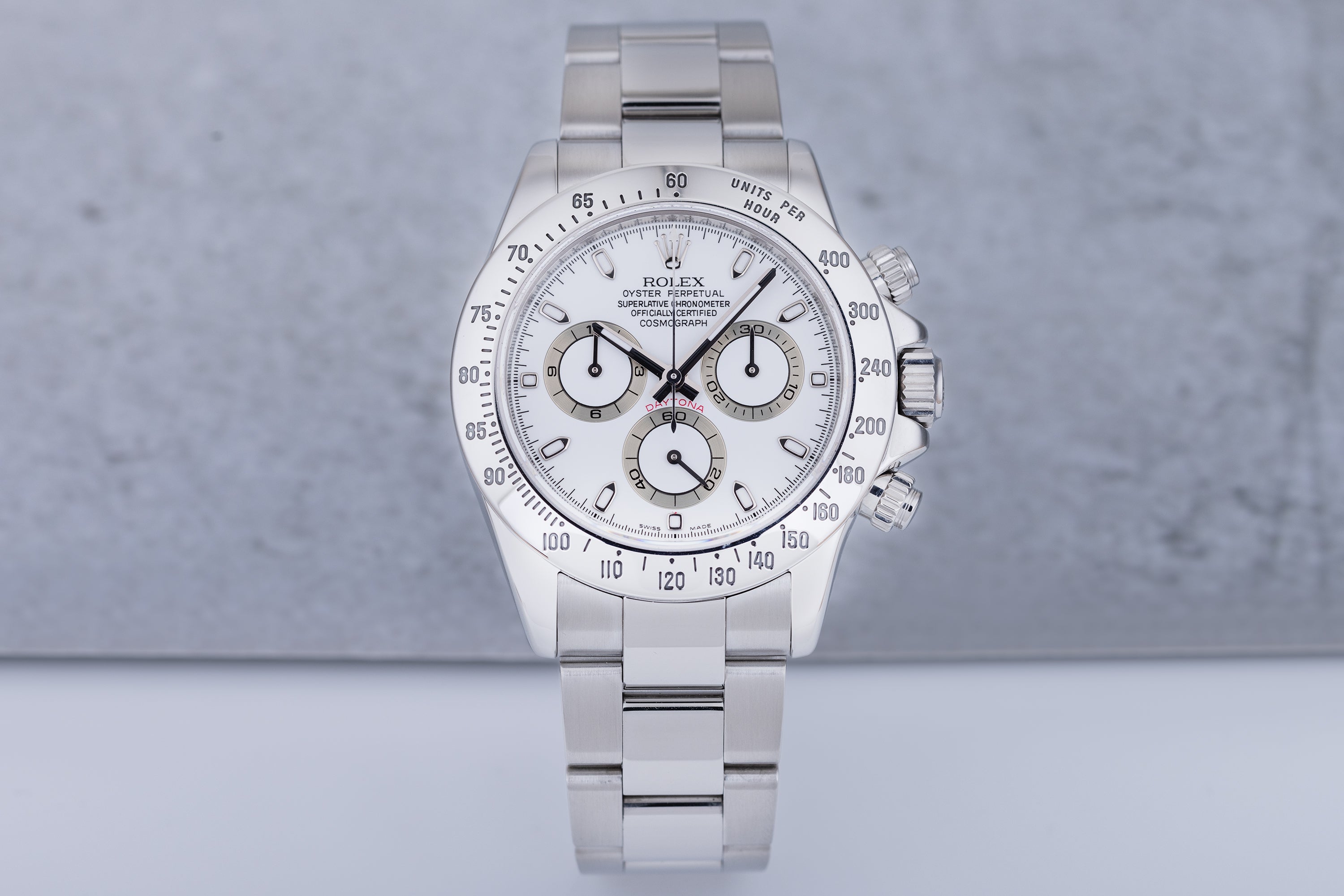 Rolex Daytona | REF. 116520 | White dial | Box & Papers | Stainless Steel | 2008