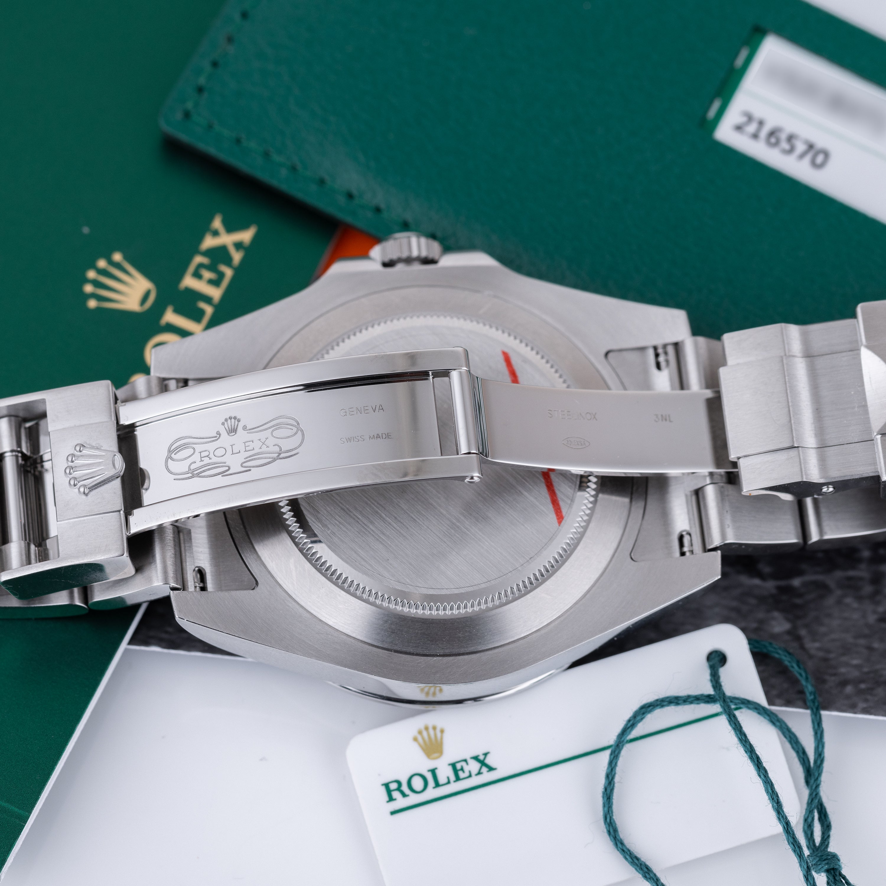 Rolex Explorer II | REF. 216570 | Black Dial | 2019 | Box & Papers | Stainless Steel