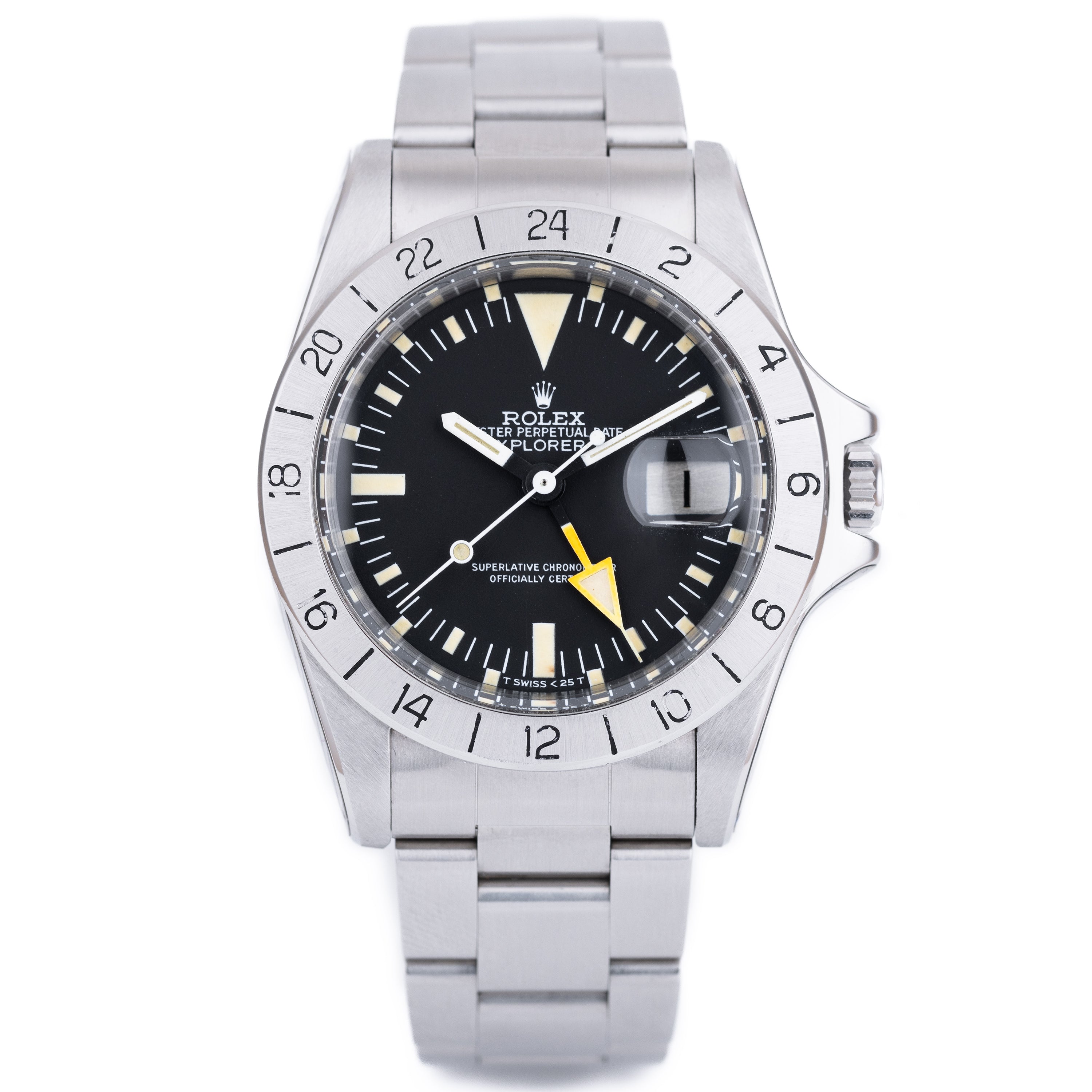 Rolex Explorer II Mark 4 "Steve McQueen" "Freccione" | REF. 1655/0 | Rolex Service Papers 2017 | Stainless Steel | 1979