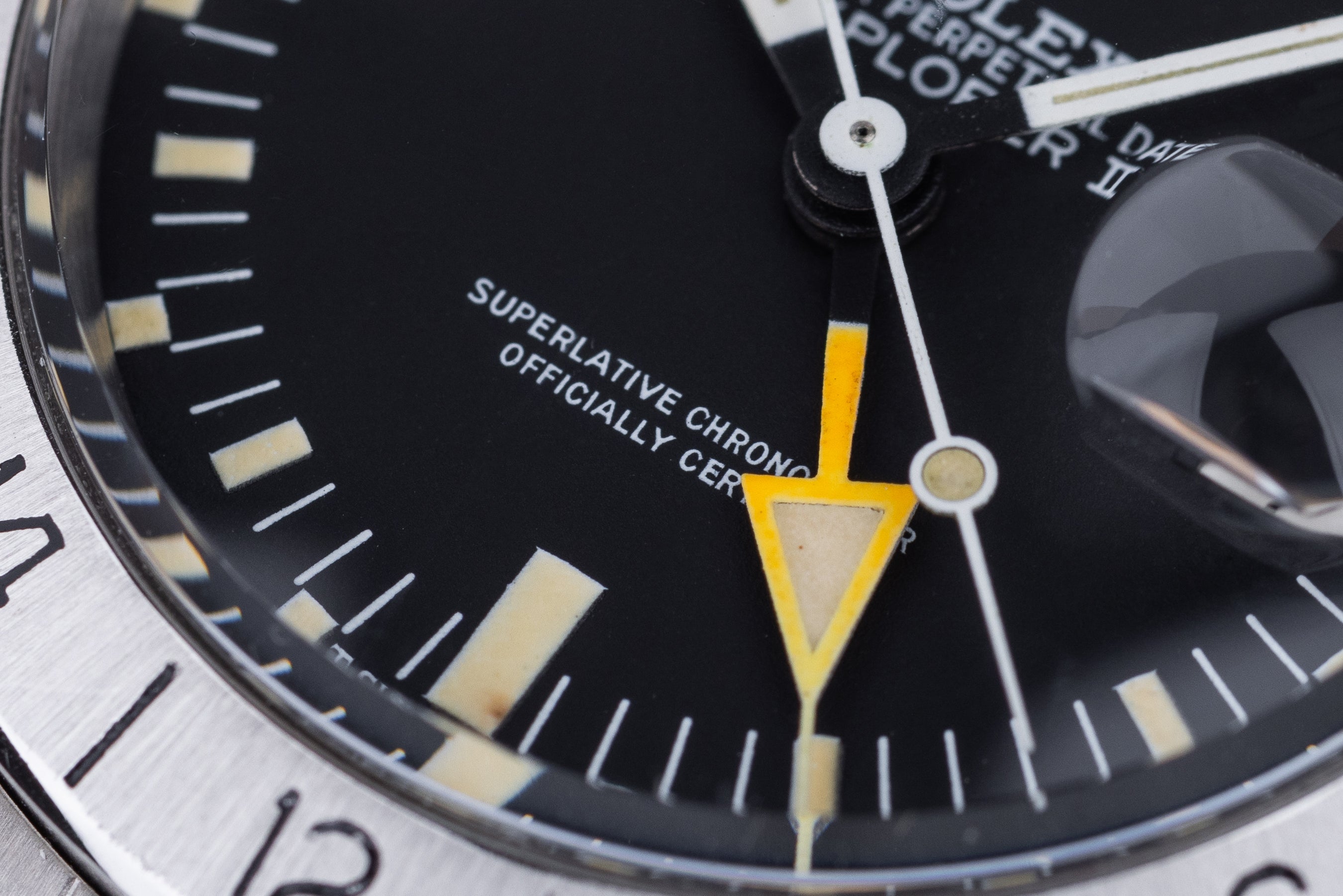 Rolex Explorer II Mark 4 "Steve McQueen" "Freccione" | REF. 1655/0 | Rolex Service Papers 2017 | Stainless Steel | 1979