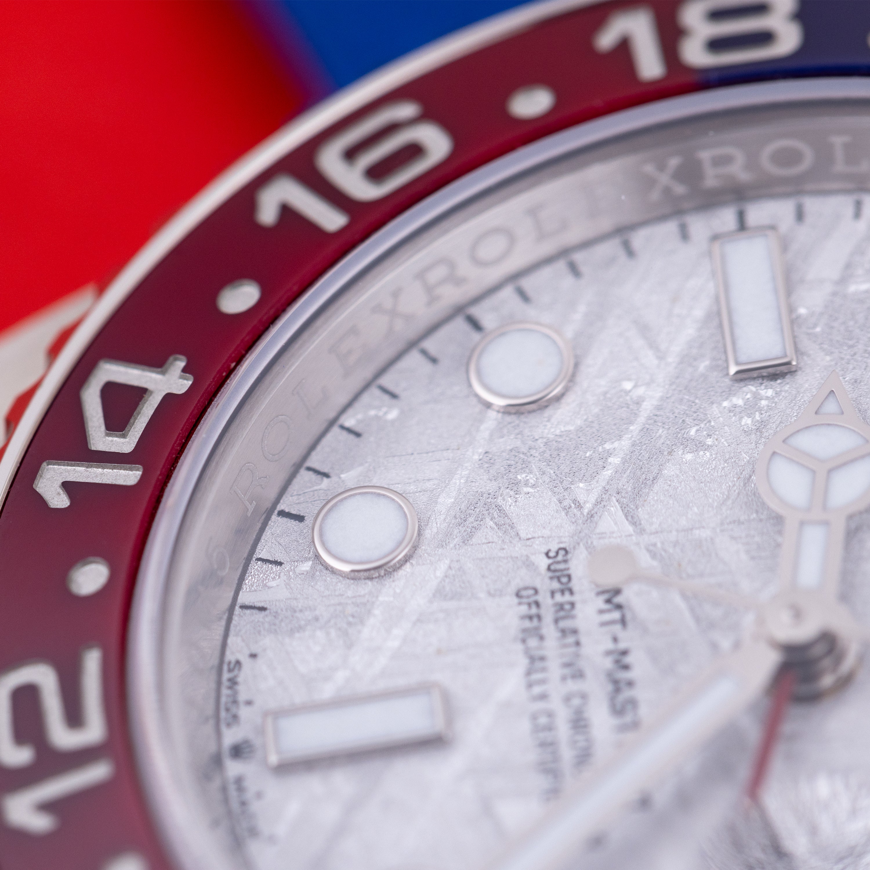 Rolex GMT-Master II "Pepsi" | Meteorite Dial | REF. 126719BLRO | 18k White Gold | Box & Papers | 2020