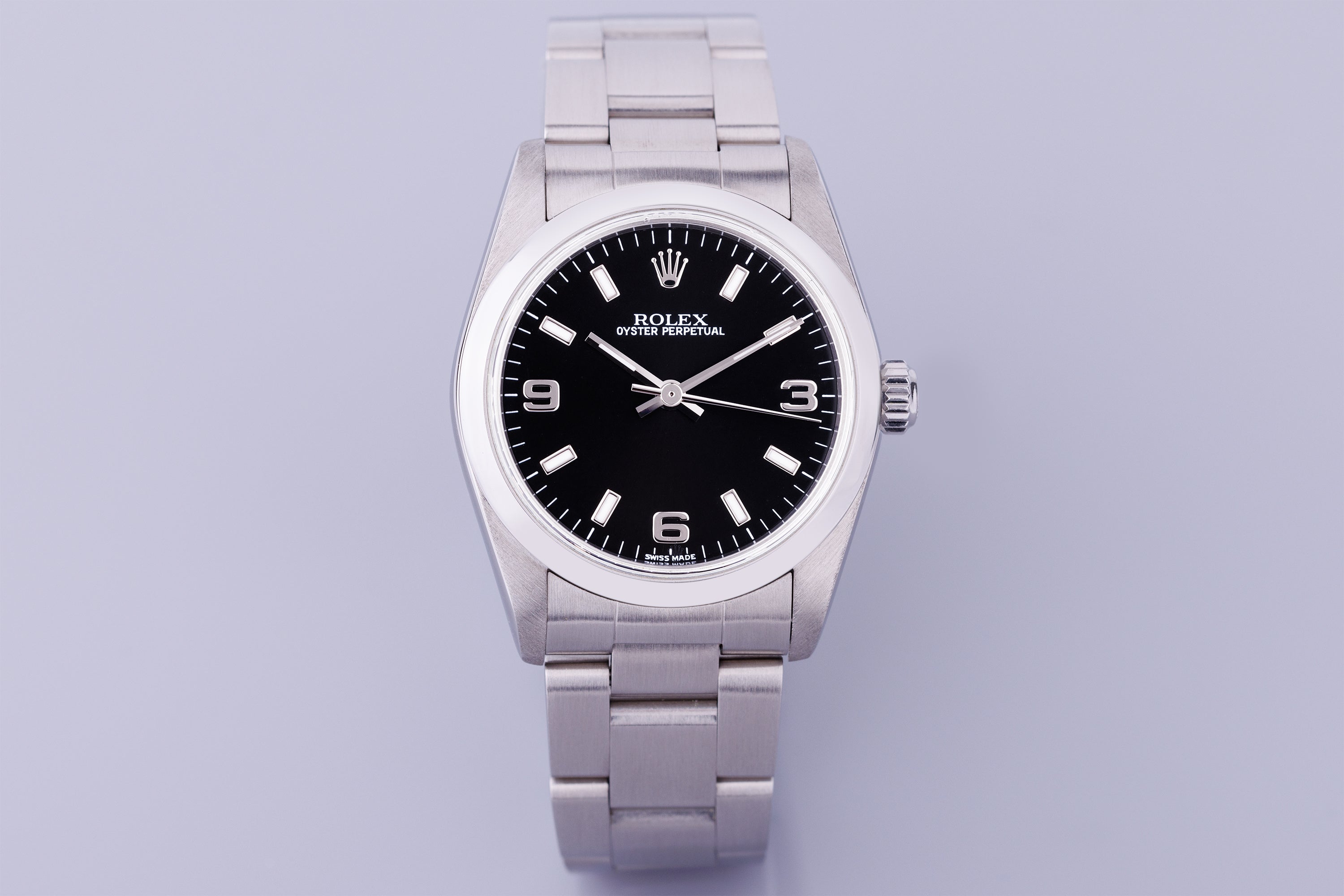 Rolex Oyster Perpetual 31 | REF. 77080 | Stainless Steel | Black Dial | 2000's
