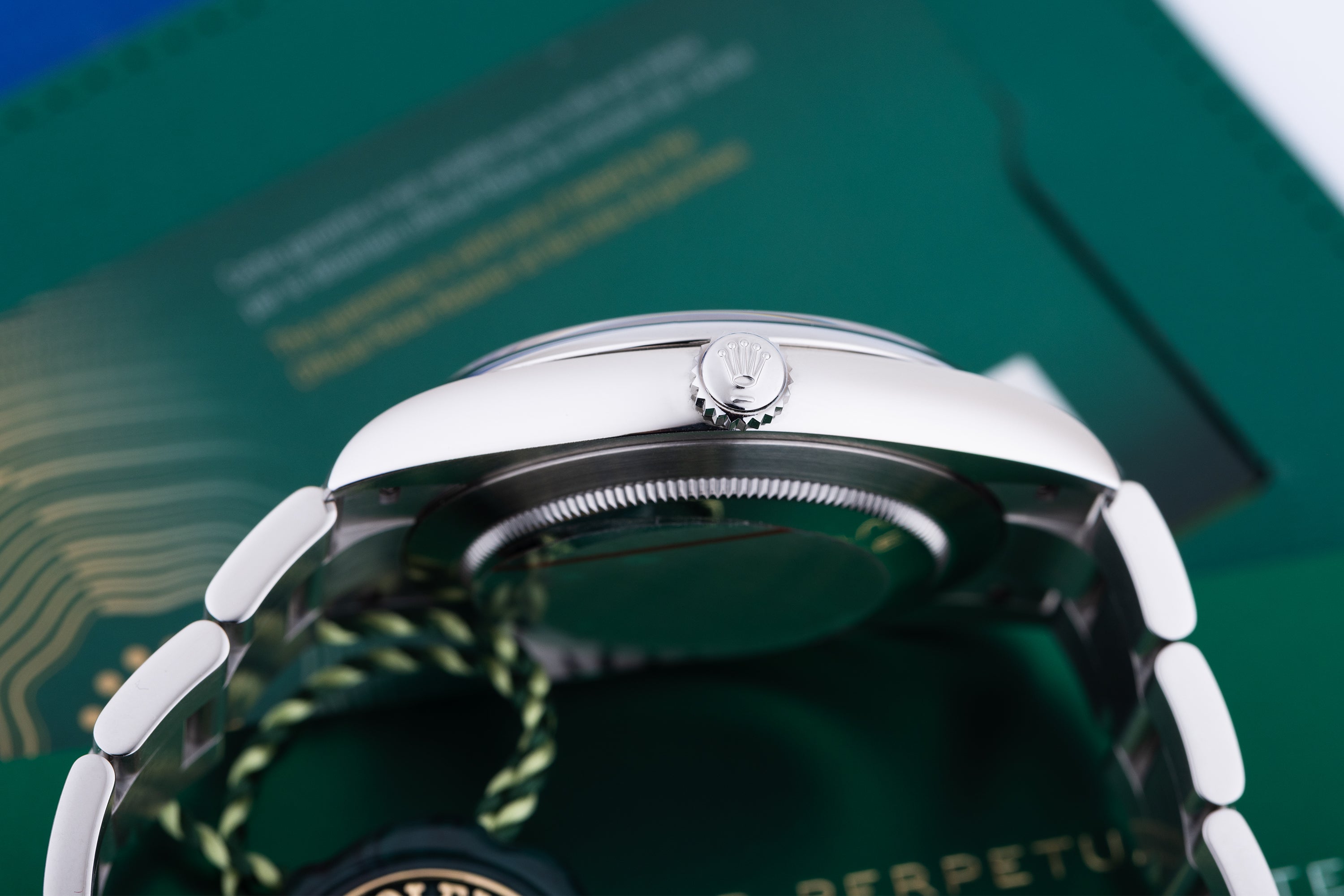 Rolex Oyster Perpetual 41mm | REF. 124300 | Blue Dial | Box & Papers | 2022 | Stainless Steel