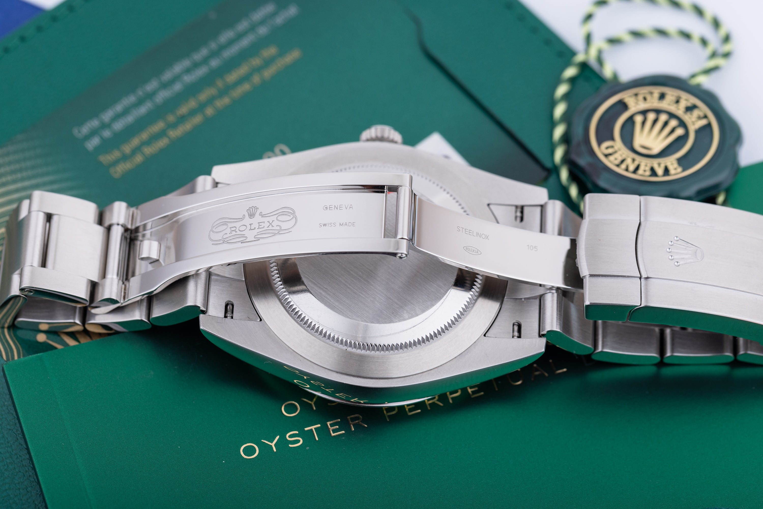 Rolex Oyster Perpetual 41mm | REF. 124300 | Blue Dial | Box & Papers | 2022 | Stainless Steel