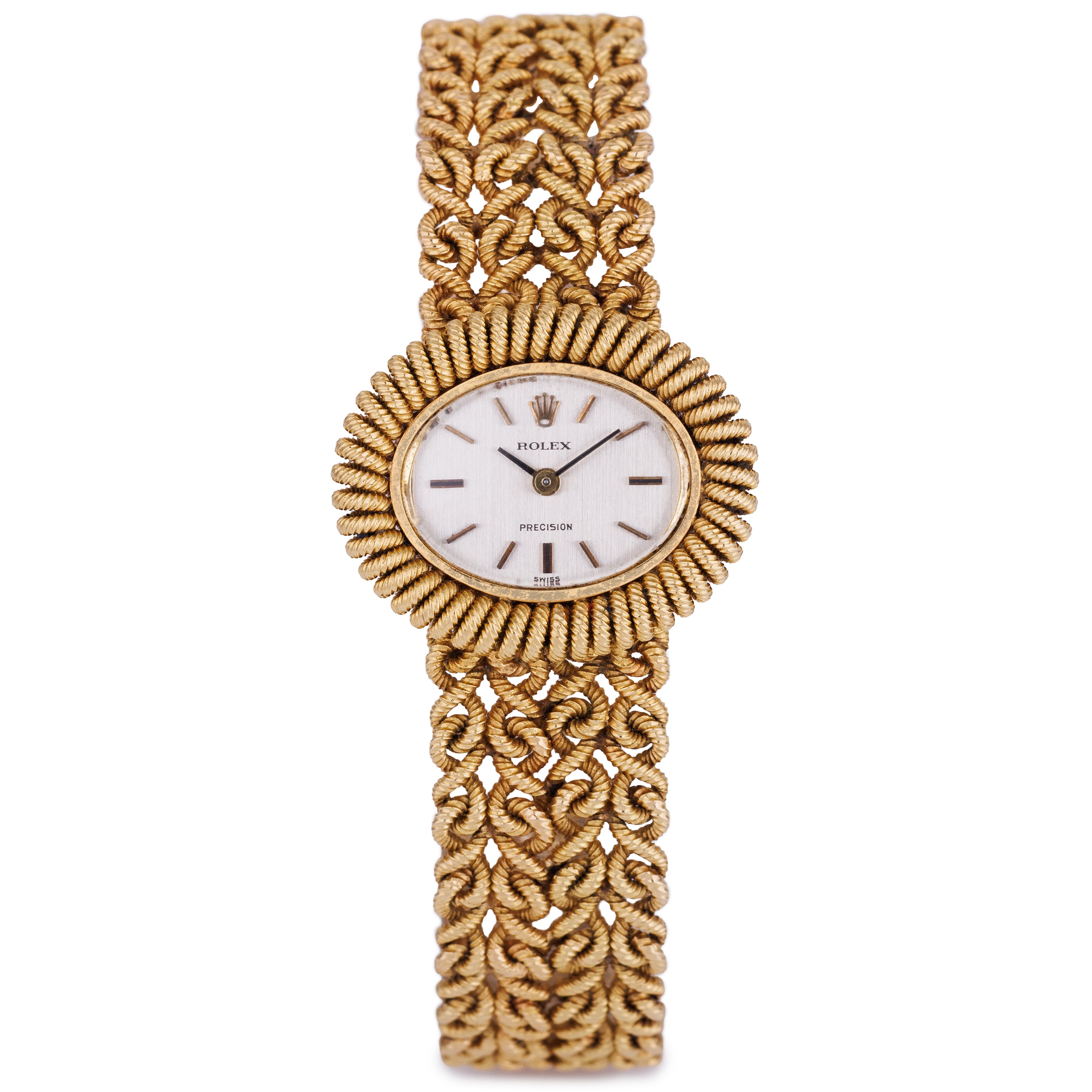 Rolex Ladies Precision Wristwatch | 18k Yellow Gold | DS&S Case | 26mm | Manual Wind | 1972