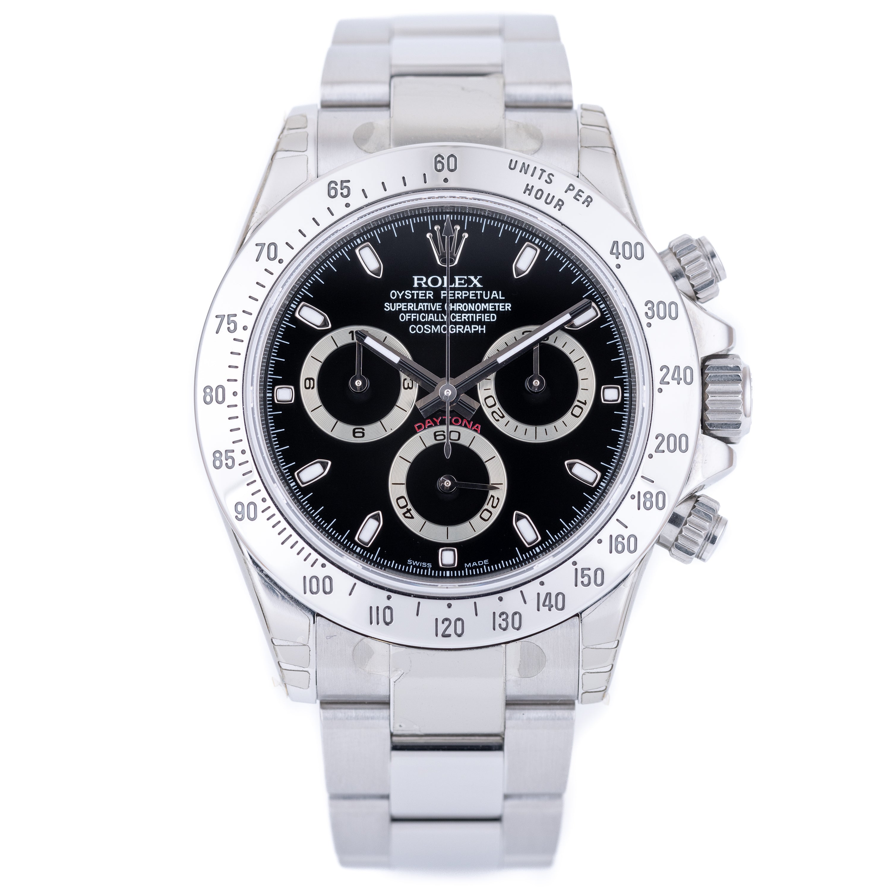Rolex Daytona | REF. 116520 | Black Dial | 2008 | Box & Papers | Stainless Steel