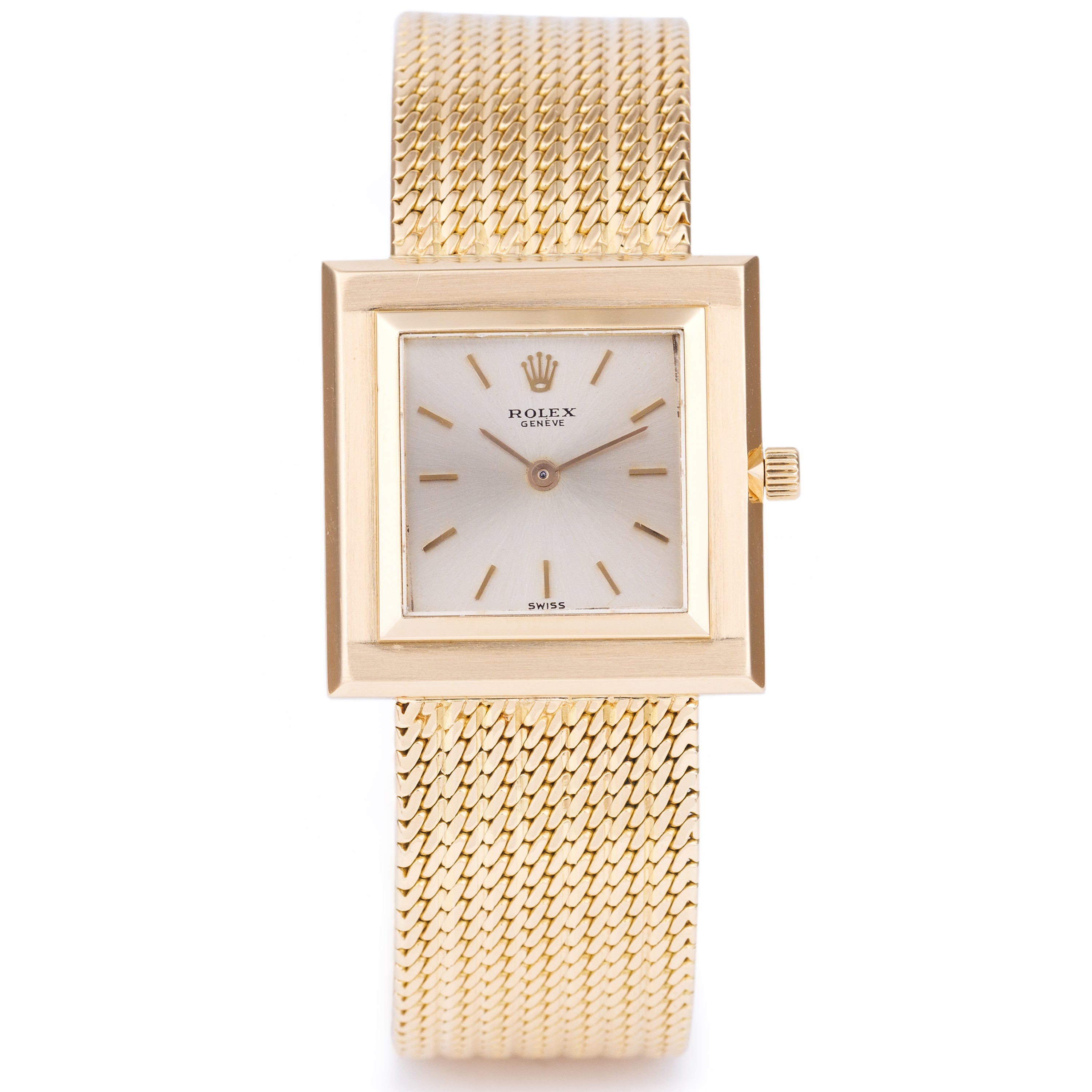 Rolex Vintage Square Shape | REF. 9595 | Manual Wind | 26mm | 18k Yellow Gold | 1960