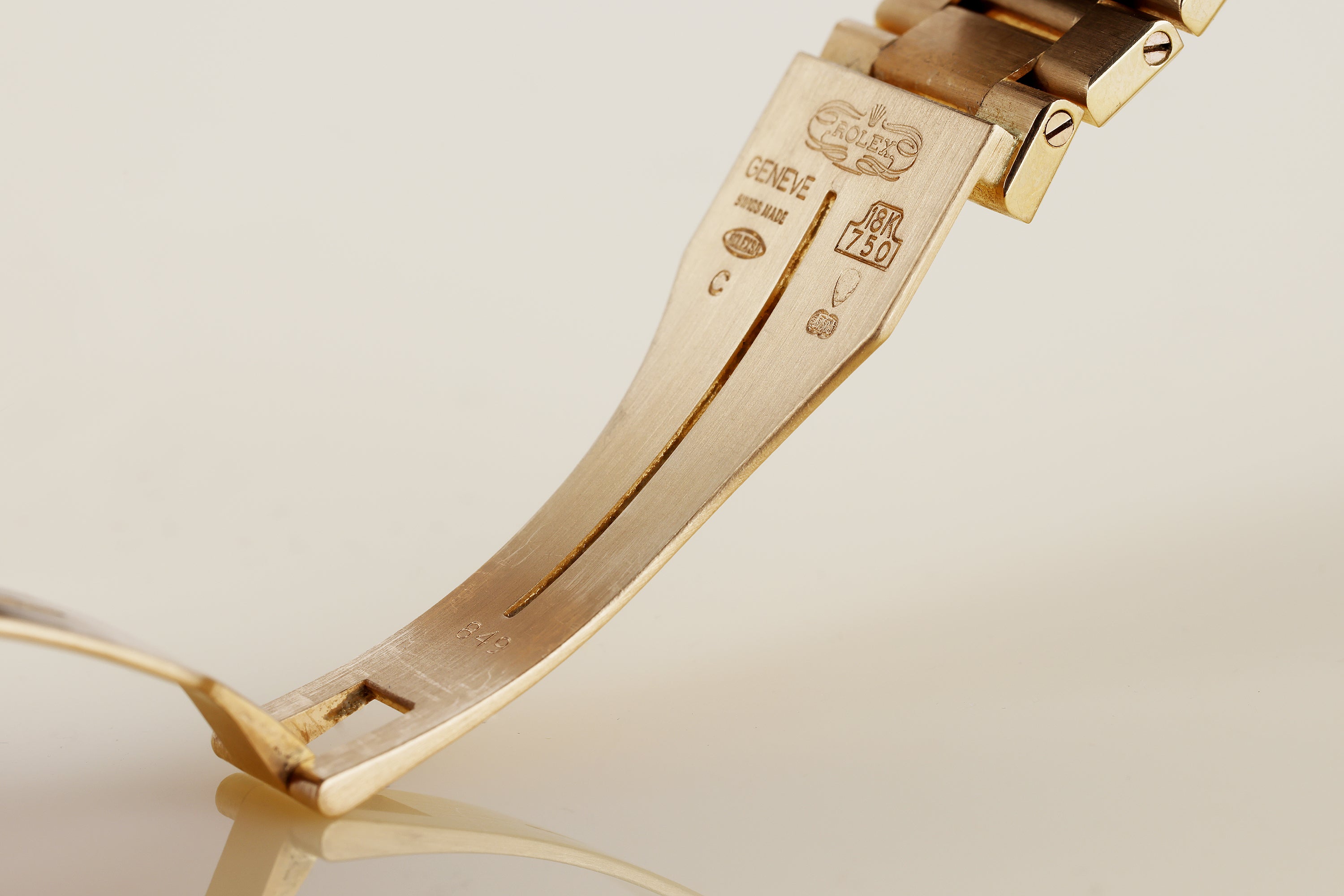 Rolex Cellini Vintage | REF. 4350 | Wood Dial | 18k Yellow Gold