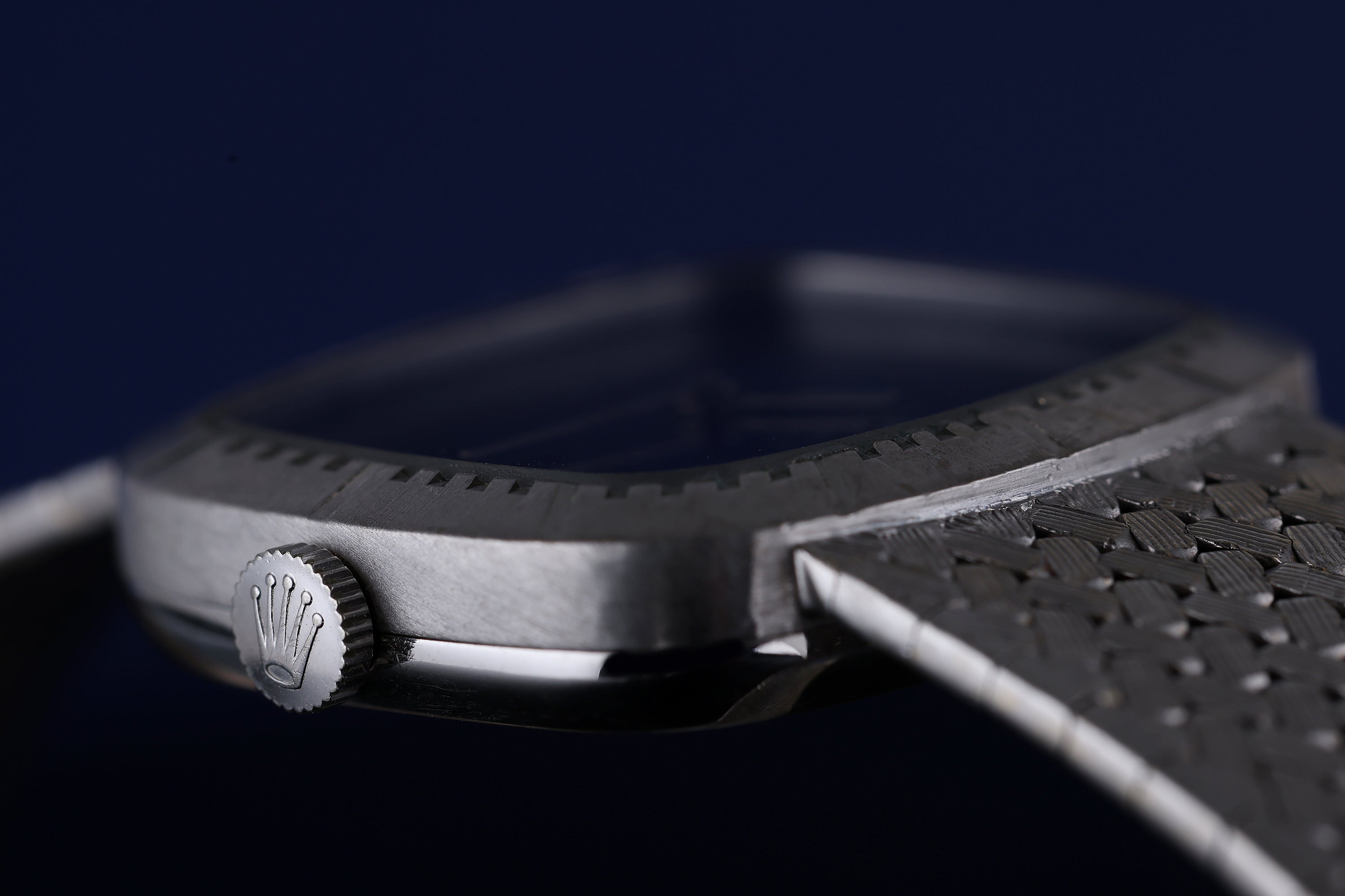 Rolex Cellini Ladies | REF. 4072 | Blue Vignette Dial | 18k White Gold | 24mm