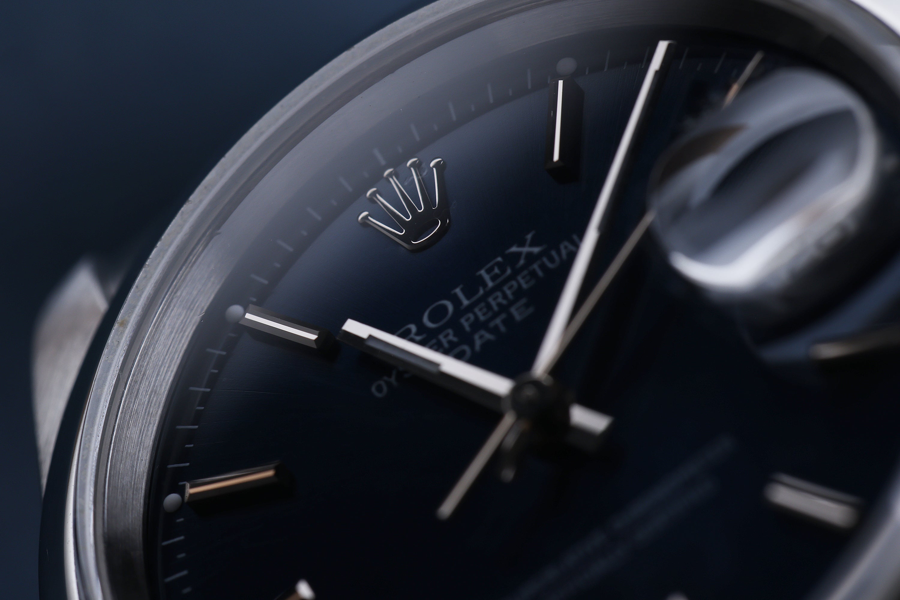 Rolex Date 34mm | REF. 15210 | Blue Dial | Smooth Bezel | Stainless Steel | 2002