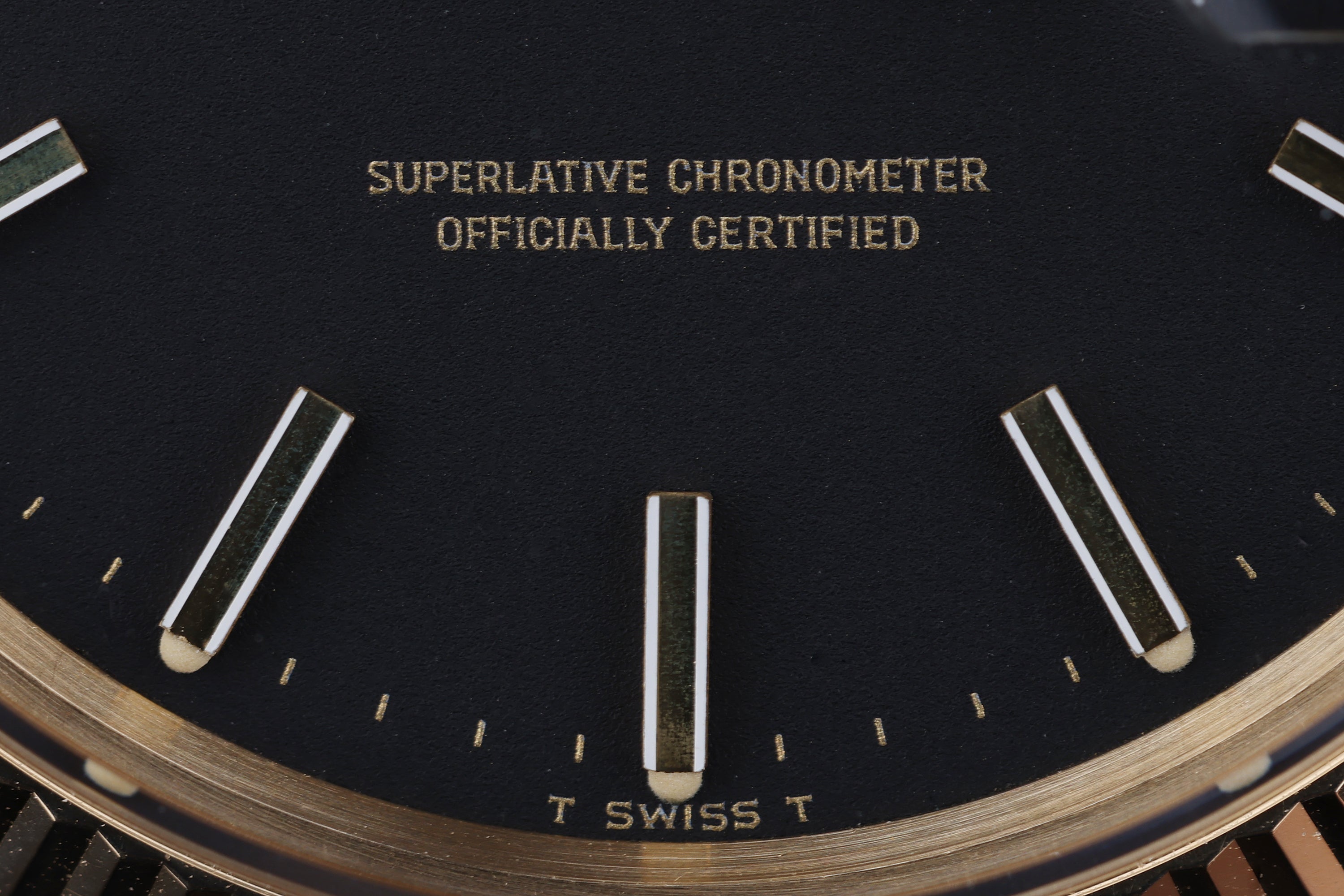 Rolex Date | REF. 1503 | Black Dial | 18k Yellow Gold | 34mm | 1974