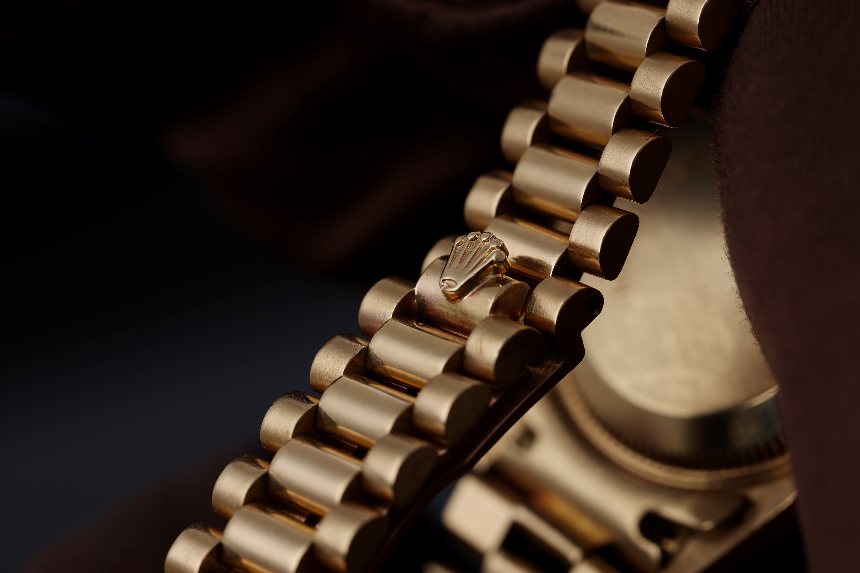 Factory Rolex Lady DateJust 69138 Lapis Lazuli Diamond 18K Yellow Gold