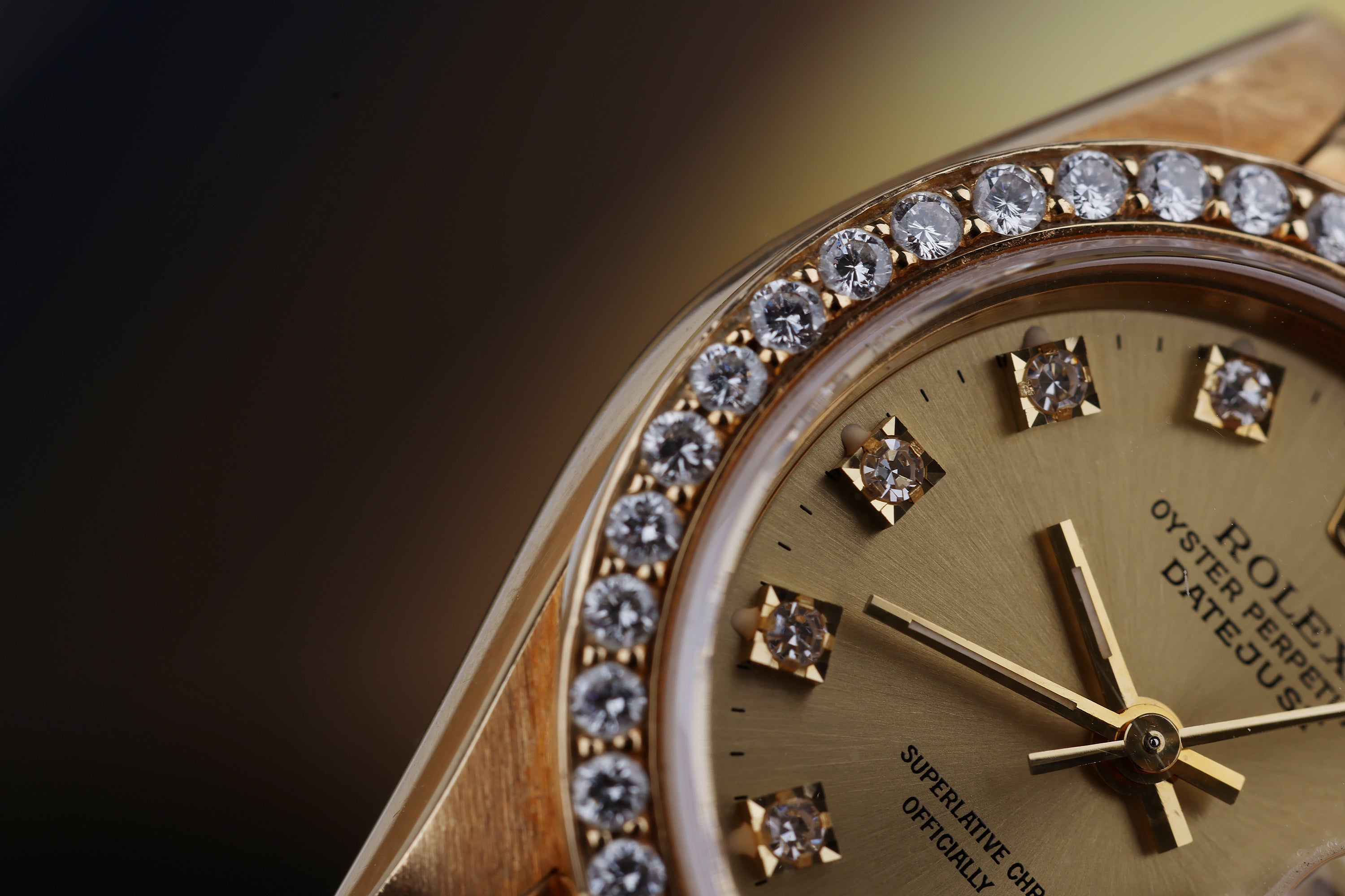 Rolex Lady DateJust | REF. 69138 | Gold Diamond Dial | 18k Yellow Gold