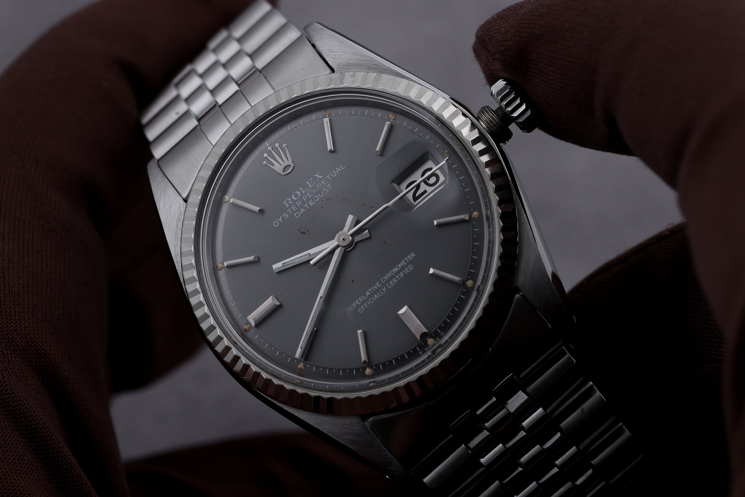 Rolex DateJust | REF. 1601 | Ghost Dial | Stainless Steel | 1960's