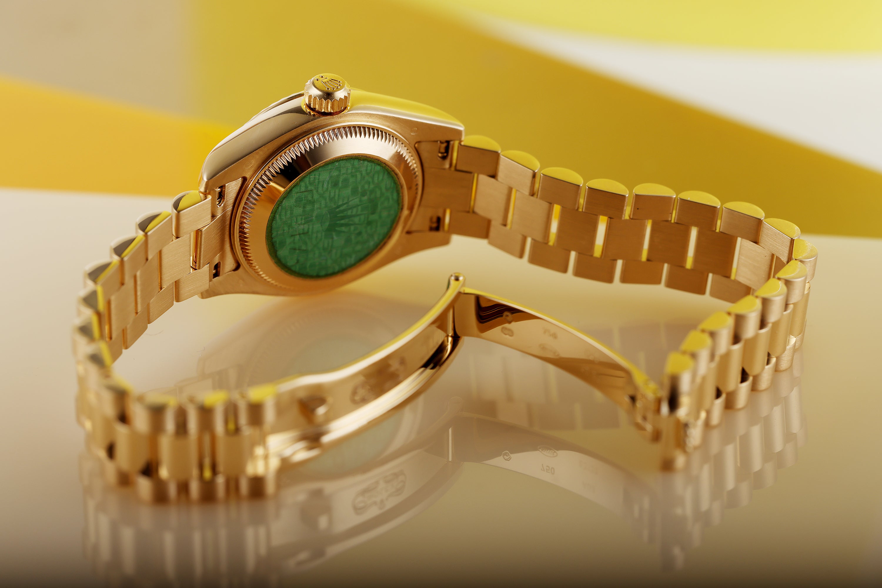 Rolex Lady DateJust | REF. 179178 | Champagne Diamond Dial | 18k Yellow Gold | 2002