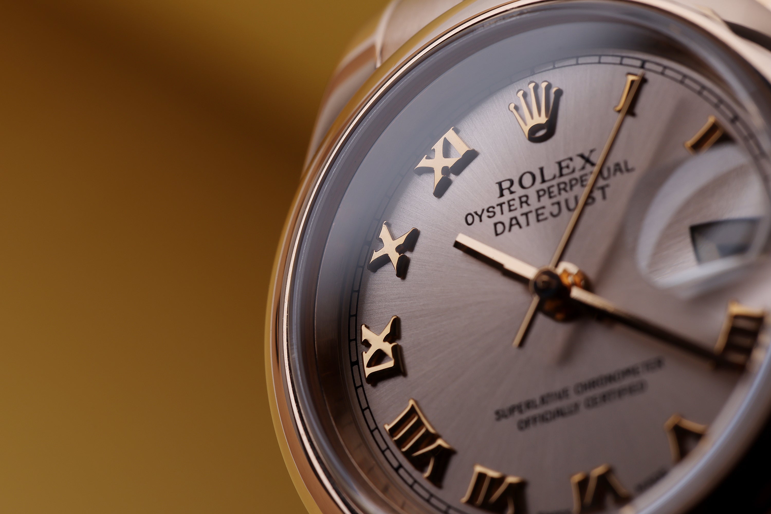 Rolex Lady DateJust | REF. 179165 | Rose Champagne Dial | 18k Rose Gold | Box & Papers | 2003