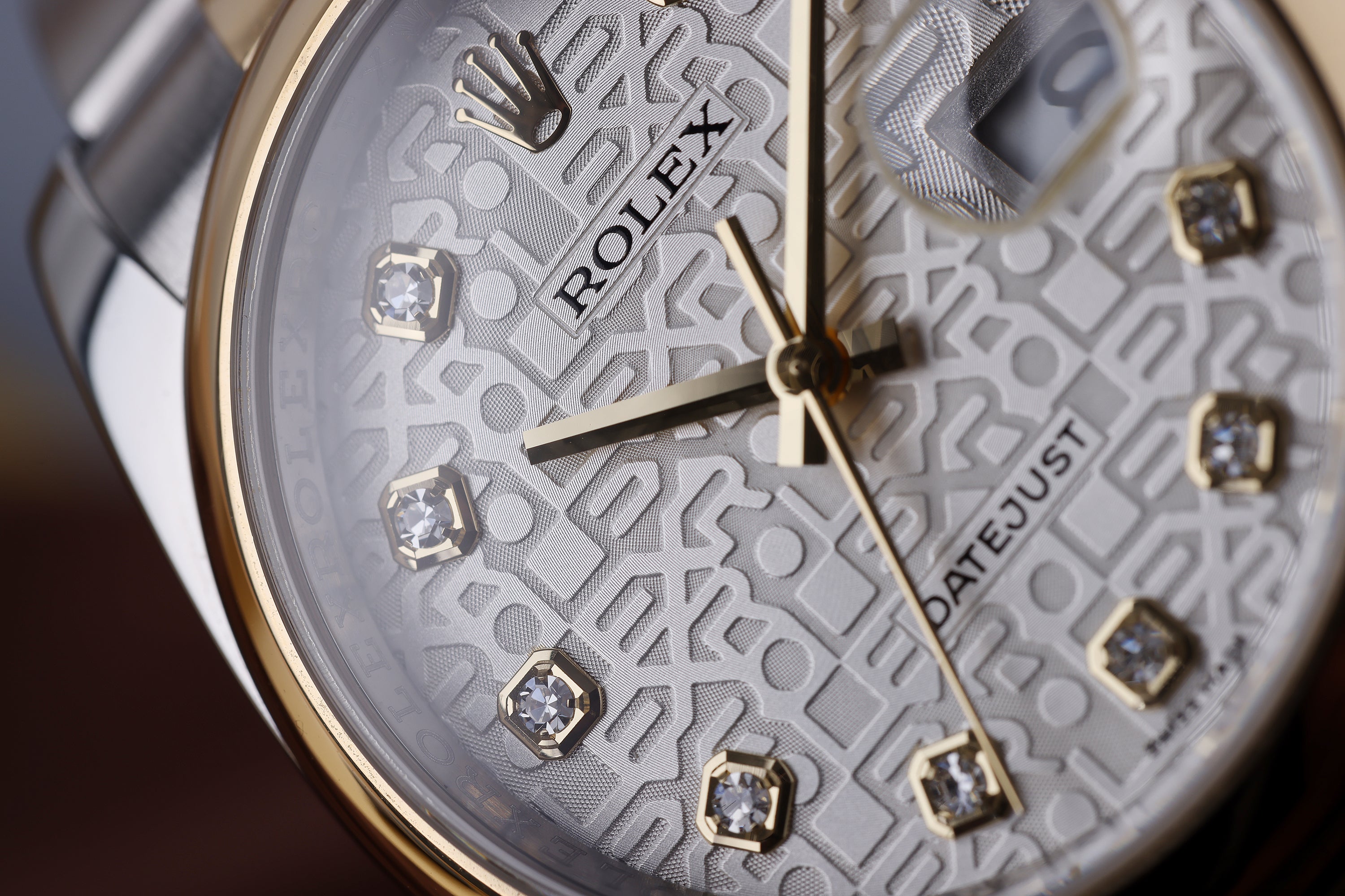 Rolex DateJust 36 | REF. 116203 | Stainless Steel & 18k Yellow Gold | White Diamond Jubilee Dial