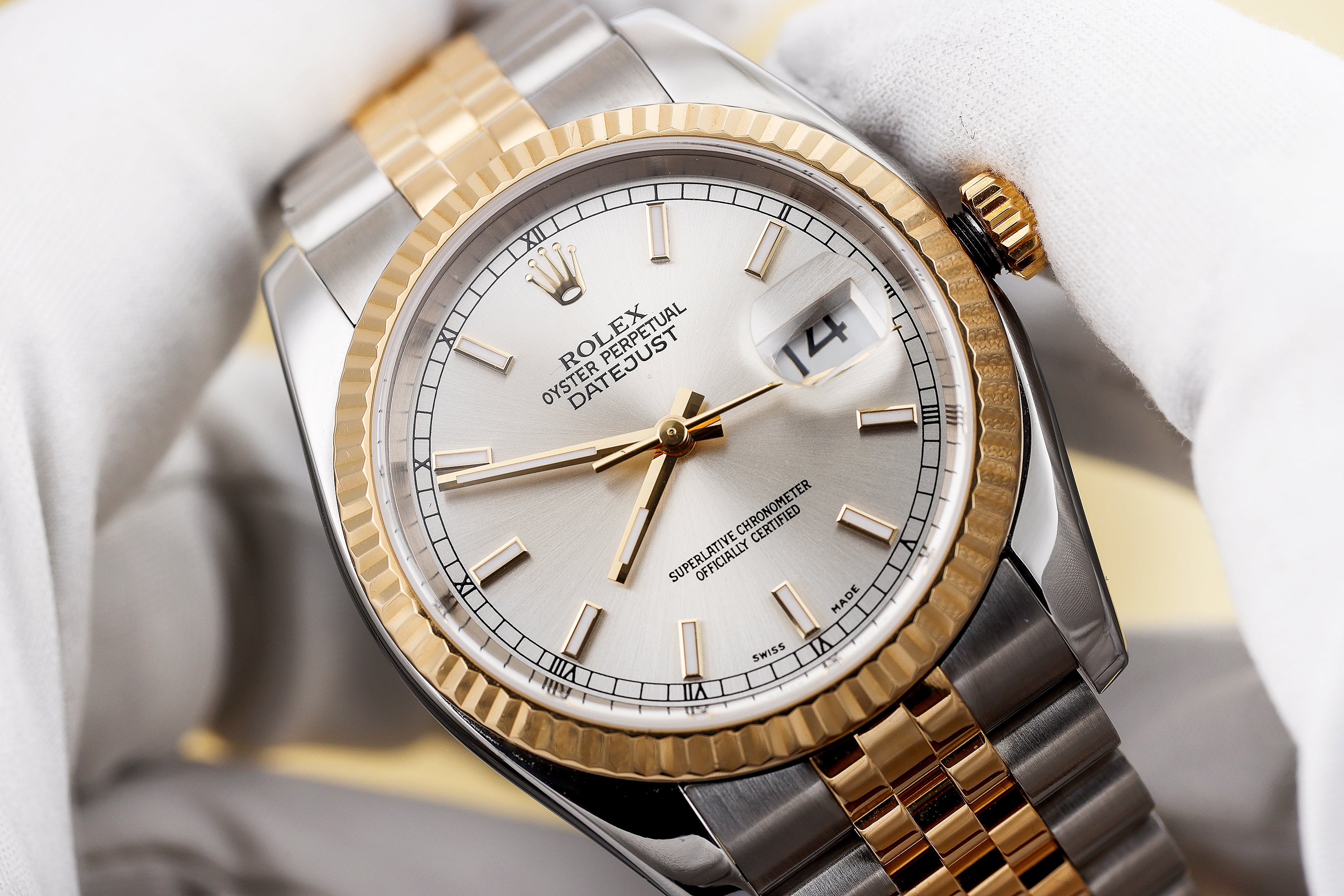 Rolex DateJust 36 | REF. 116233 | Silver Dial | Stainless Steel & 18k Yellow Gold | 2005