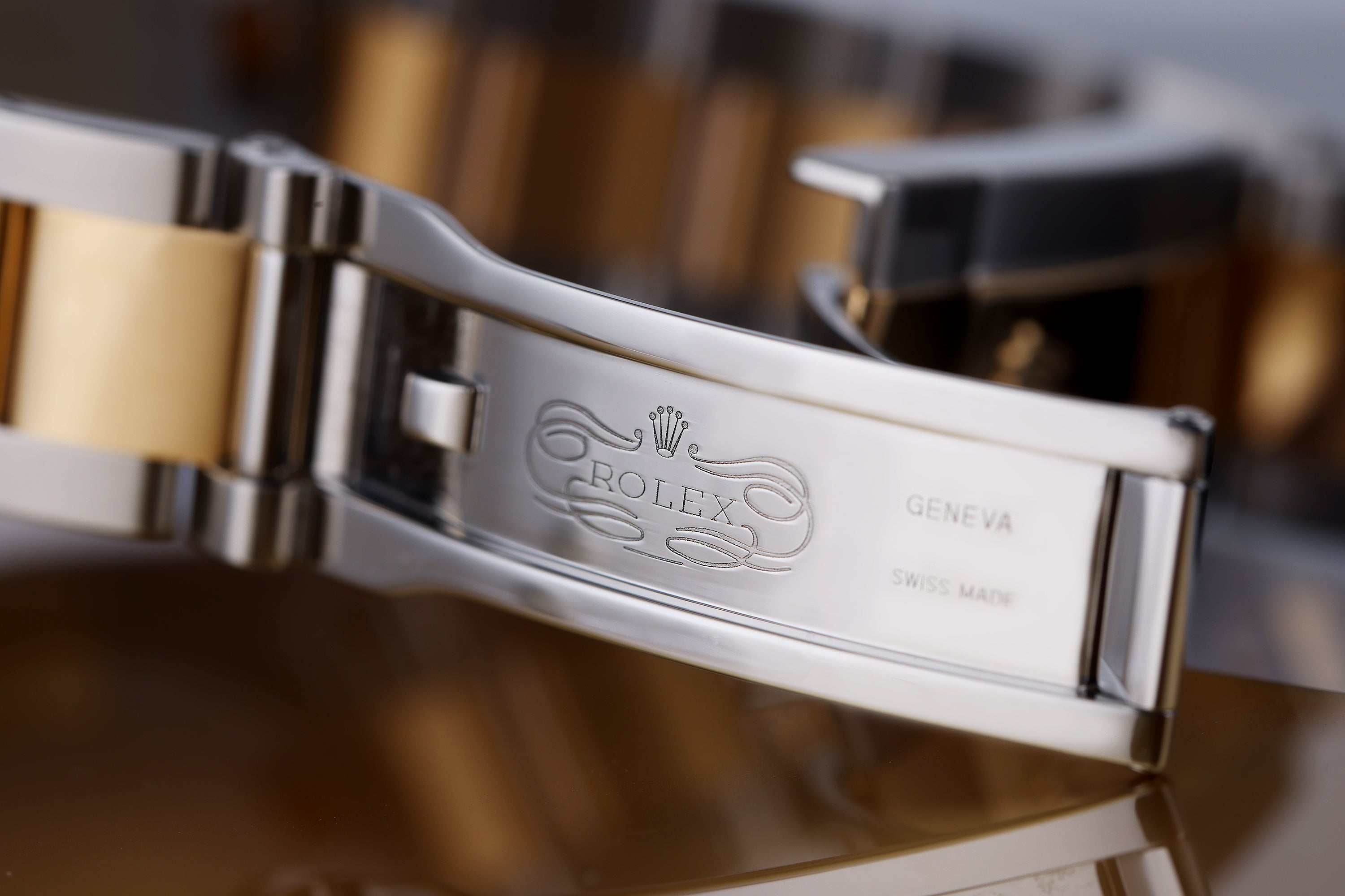 Rolex DateJust 36 | REF. 116203 | Stainless Steel & 18k Yellow Gold | White Diamond Jubilee Dial