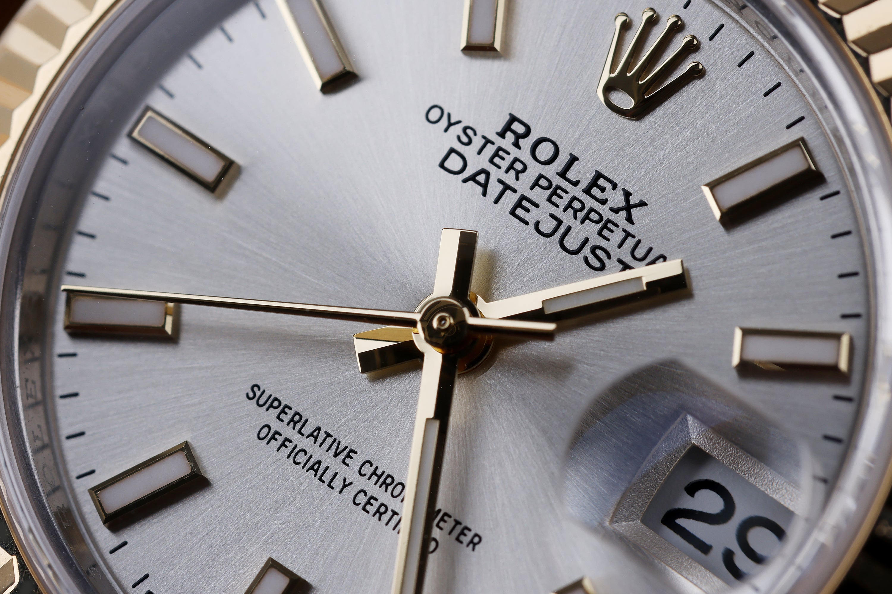 Rolex Lady DateJust 28mm | REF. 279173 | Silver Dial | Stainless Steel & 18k Yellow Gold | 2019 | Box & Papers