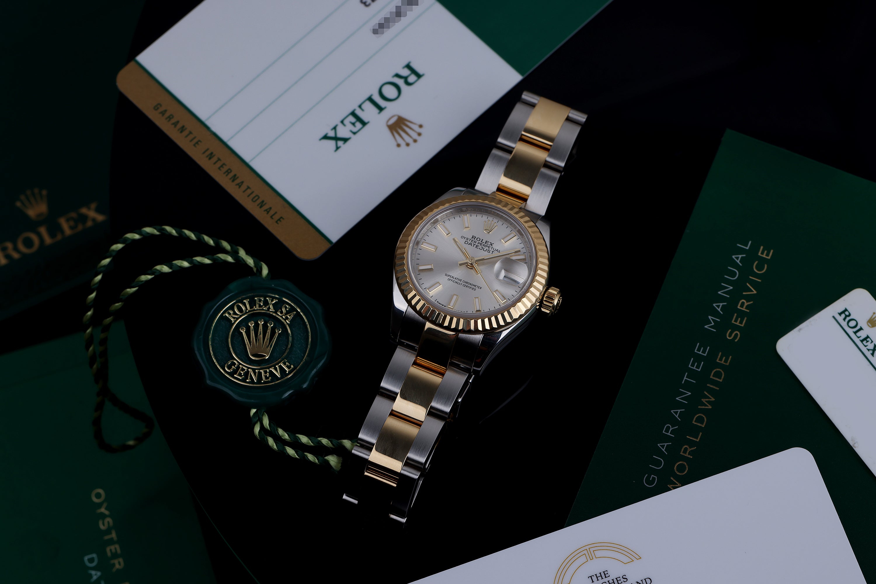 Rolex Lady DateJust 28mm | REF. 279173 | Silver Dial | Stainless Steel & 18k Yellow Gold | 2019 | Box & Papers