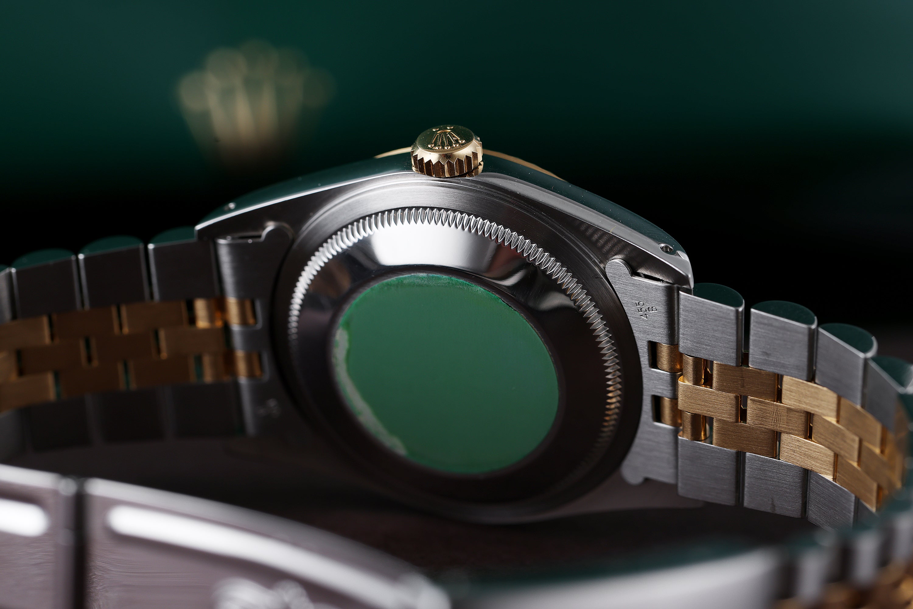 Rolex DateJust 36 | REF. 16233 | Stainless Steel & 18k Yellow Gold | Gold Dial | 1991