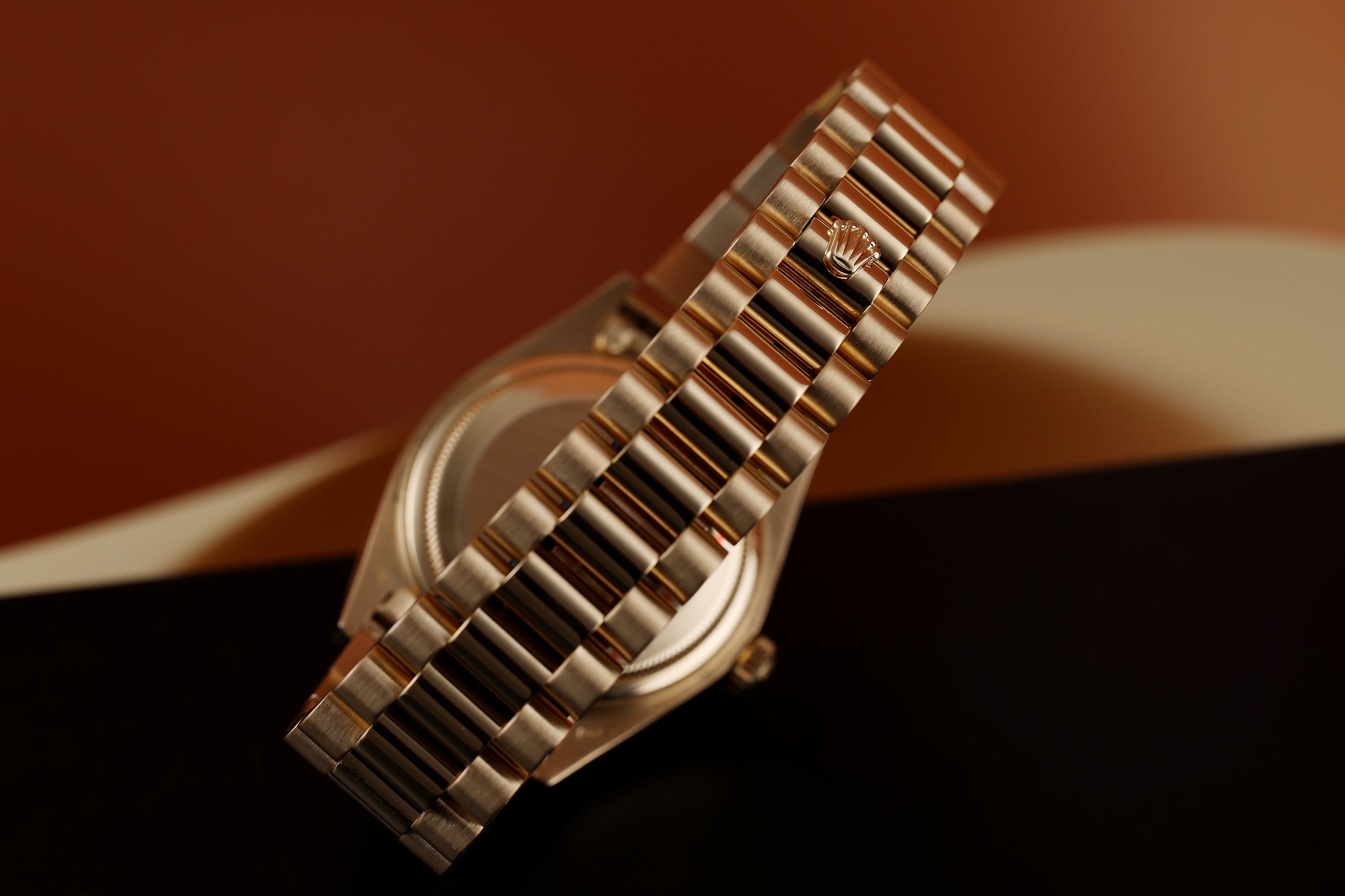 Rolex Day-Date | REF. 18038 | Black Dial | 18k Yellow Gold | 1981